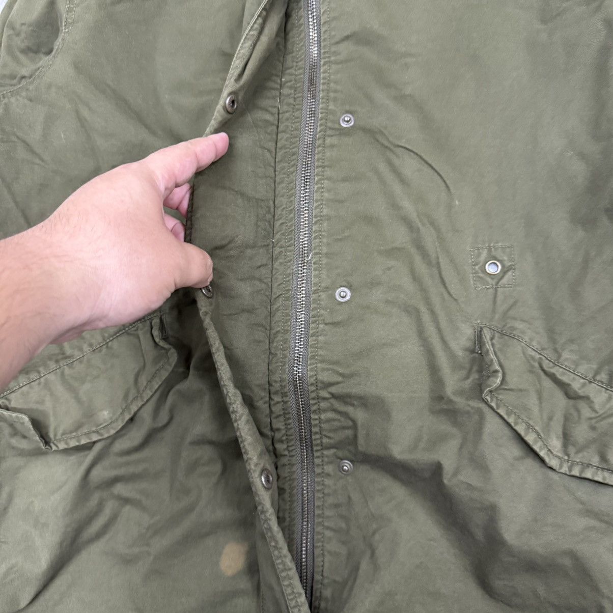 Beauty Beast 1950s US Army M-51 Retro Parka Fur Hooded Fishtail Jacket Size US L / EU 52-54 / 3 - 10 Thumbnail