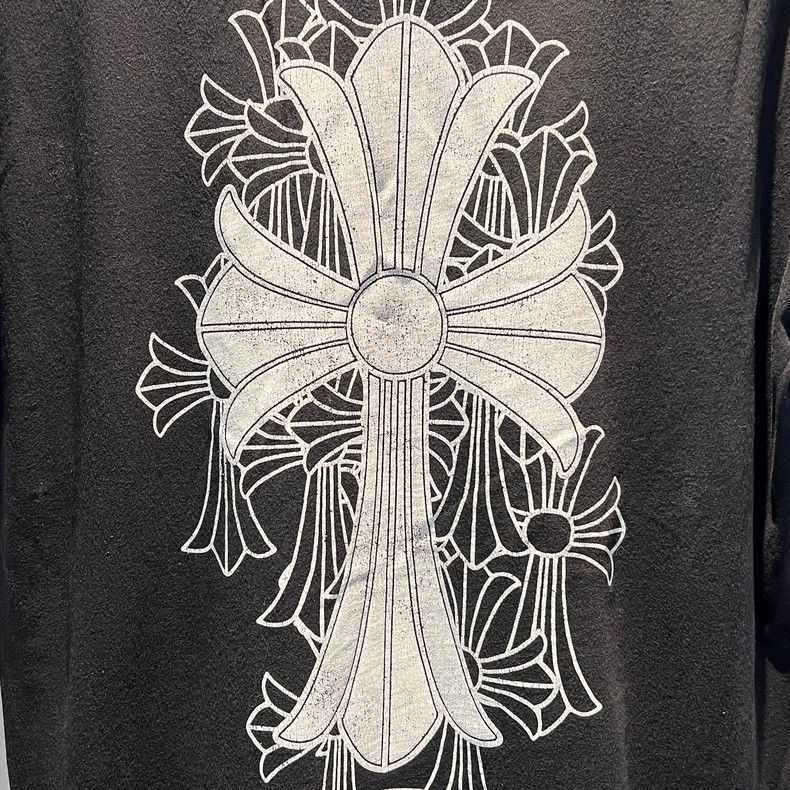 Chrome Hearts Chrome Hearts Explosive V-Neck Women's Phantom Cross Short Size L / US 10 / IT 46 - 7 Thumbnail