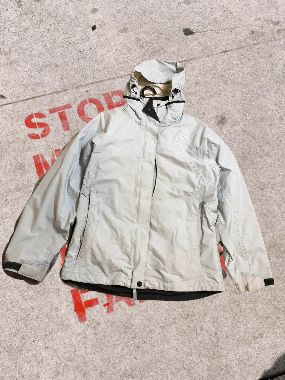 Columbia Vintage Columbia Hooded Packable Rain Jacket Size S / US 4 / IT 40 - 1 Thumbnail