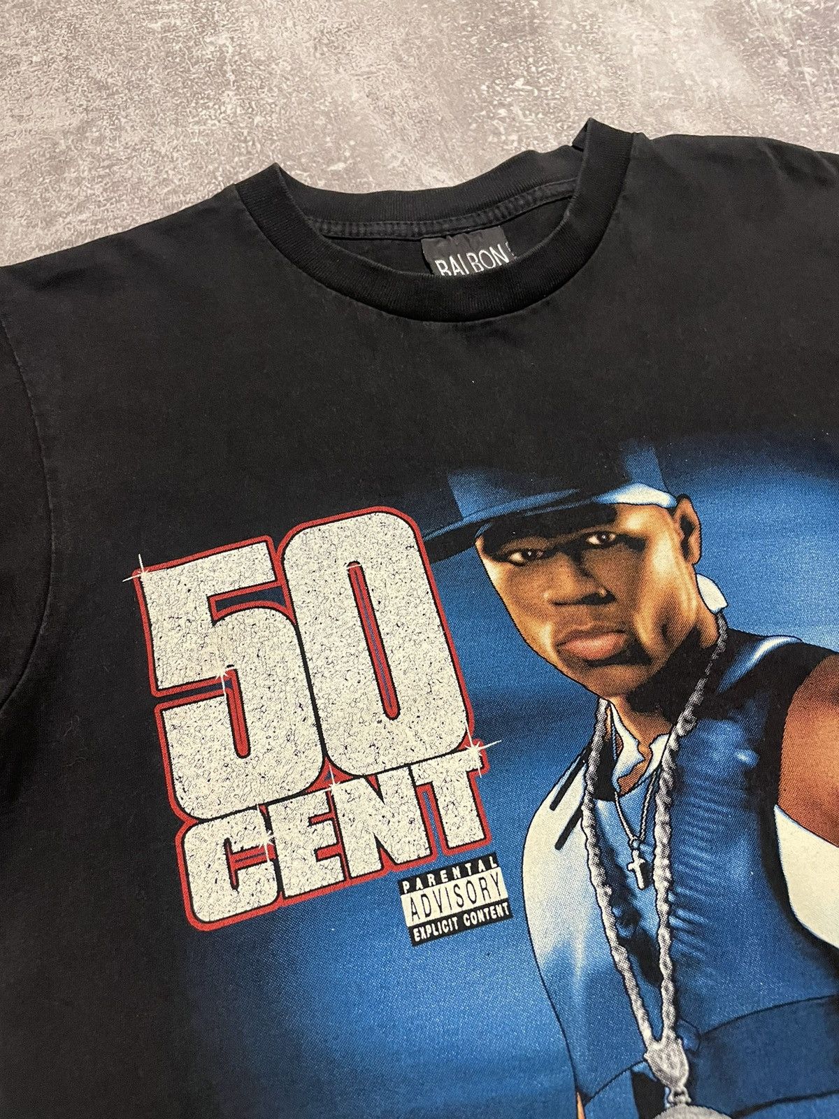 Band Tees × Rap Tees × Vintage Vintage 50 Cent Get Rich Or Die Tryin T-Shirt Size US S / EU 44-46 / 1 - 3 Thumbnail