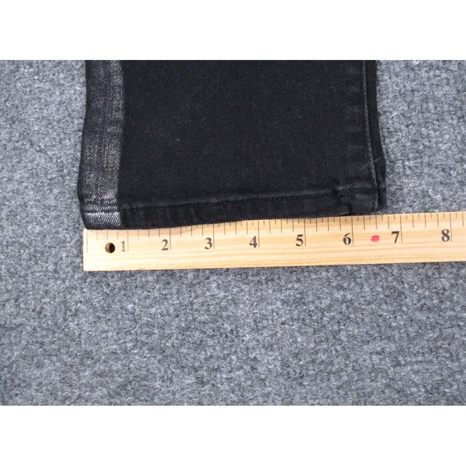 Ralph Lauren Ralph Lauren Jeans Womens 10 Denim Premier Straight Authentic Stretch Casual NEW Jeans Womens 10 Black Denim Straight Stretch Pockets 32W 28Inseam Size 24" / US 00 / IT 34 - 5 Thumbnail