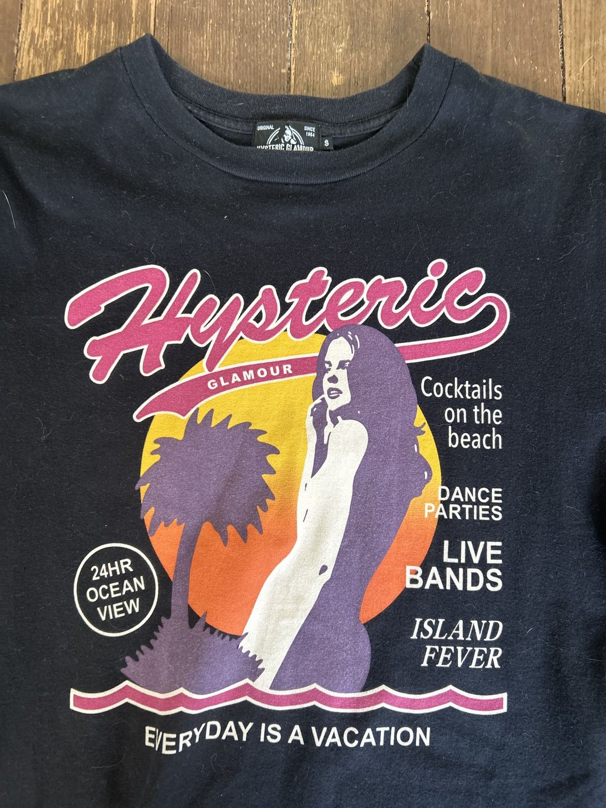 Hysteric Glamour Hysteric Glamour vacation graphic tee shirt Size US S / EU 44-46 / 1 - 2 Thumbnail