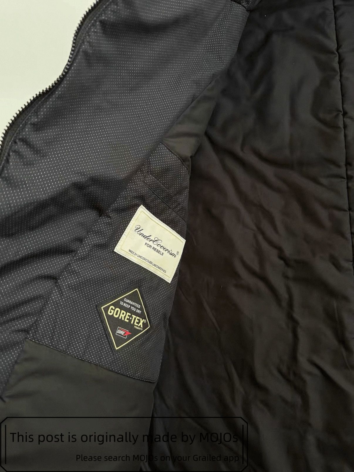 Undercover Sz 3 Undercover 07AW Cross Zip Padded GoreTex Jacket mojos52 Size US L / EU 52-54 / 3 - 6 Thumbnail