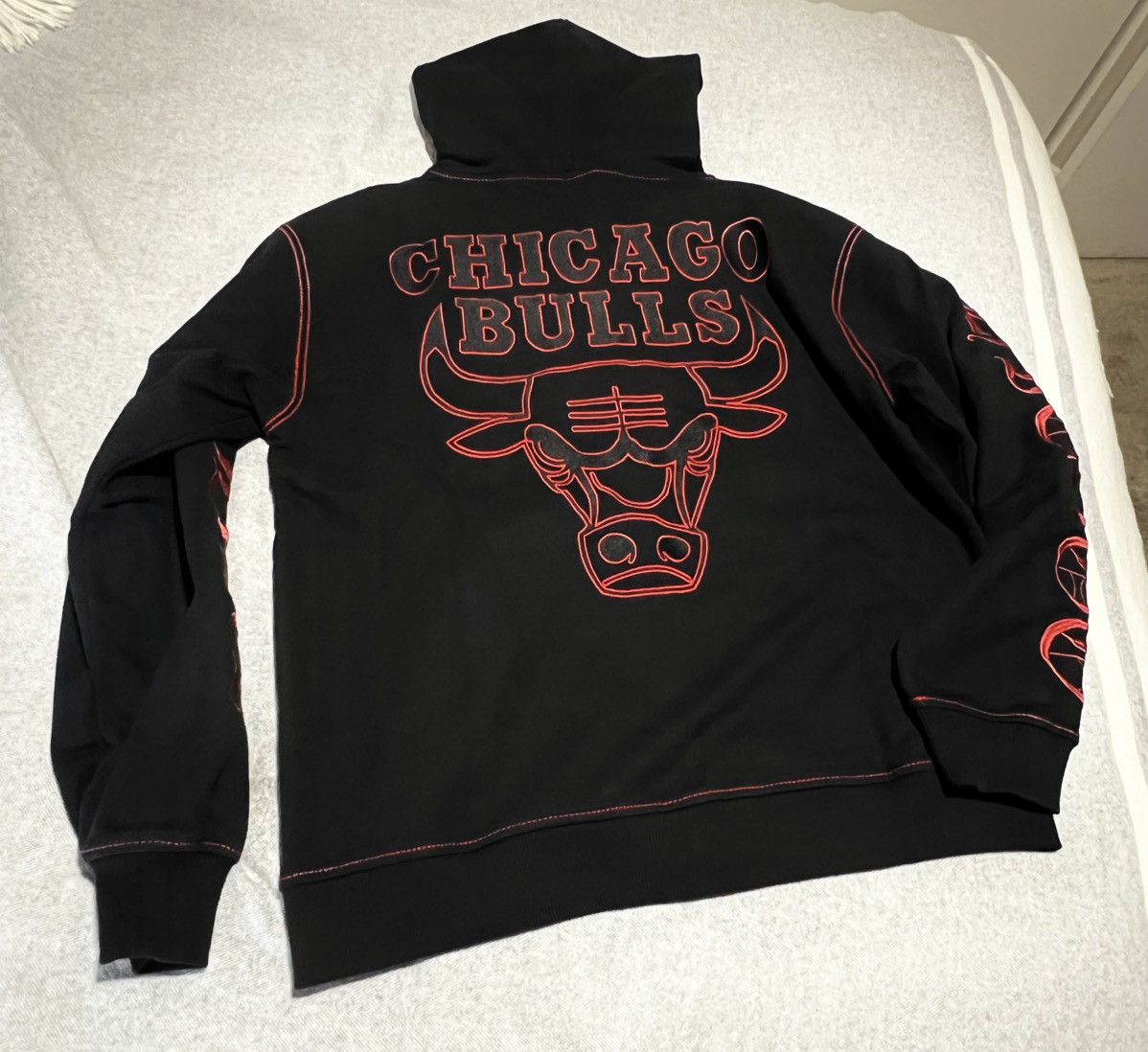 Revenge Revenge x Chicago Bulls contrast zip up XL Size US XL / EU 56 / 4 - 6 Thumbnail