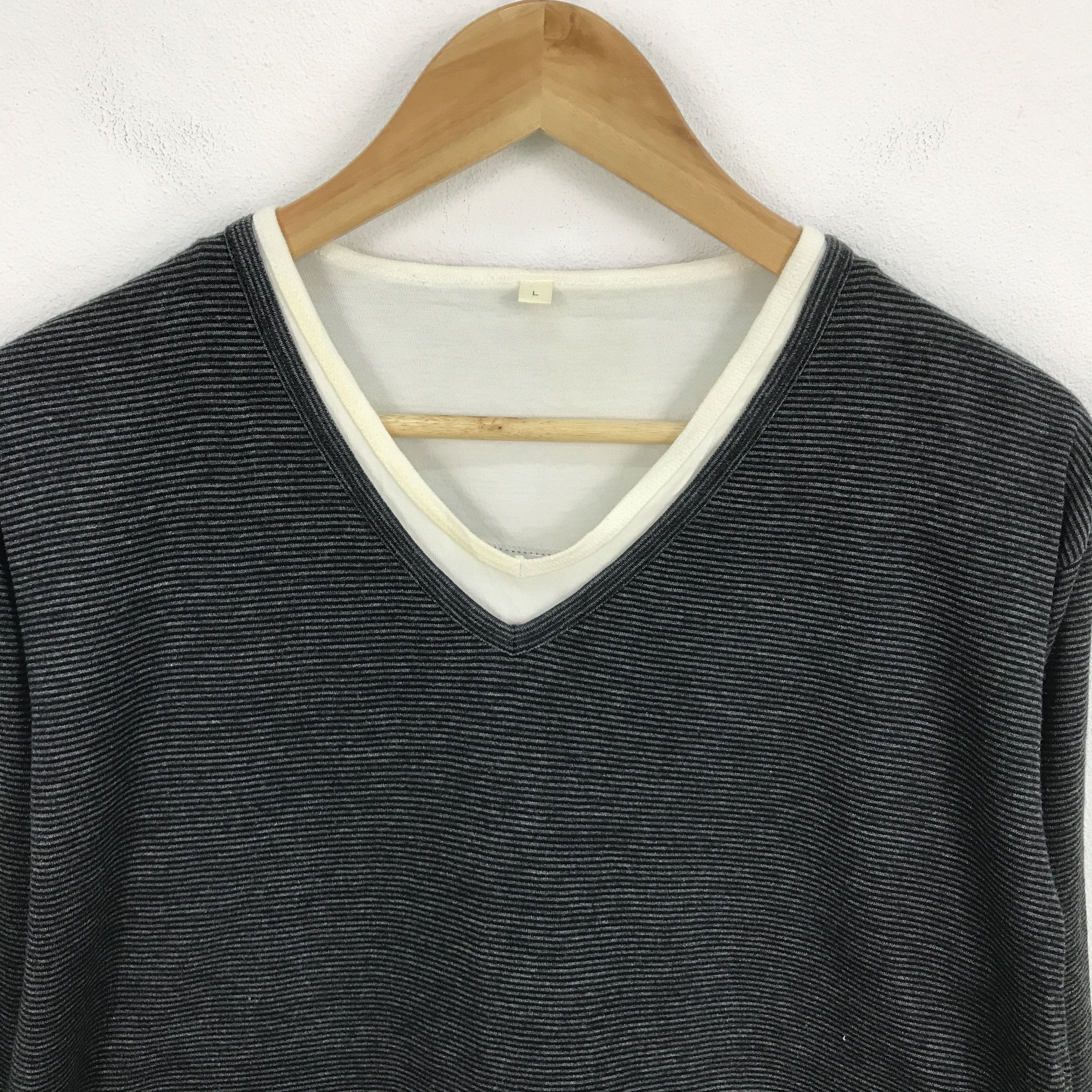 Japanese Brand ifsixwasnine punk style japanese brand long sleeve shirts Size US L / EU 52-54 / 3 - 3 Thumbnail