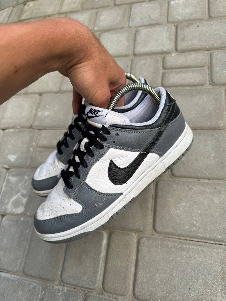 Nike Nike Dunk Low By You White Cool Grey Black Men Rare Size 6 Size US 7.5 / EU 40-41 - 11 Thumbnail