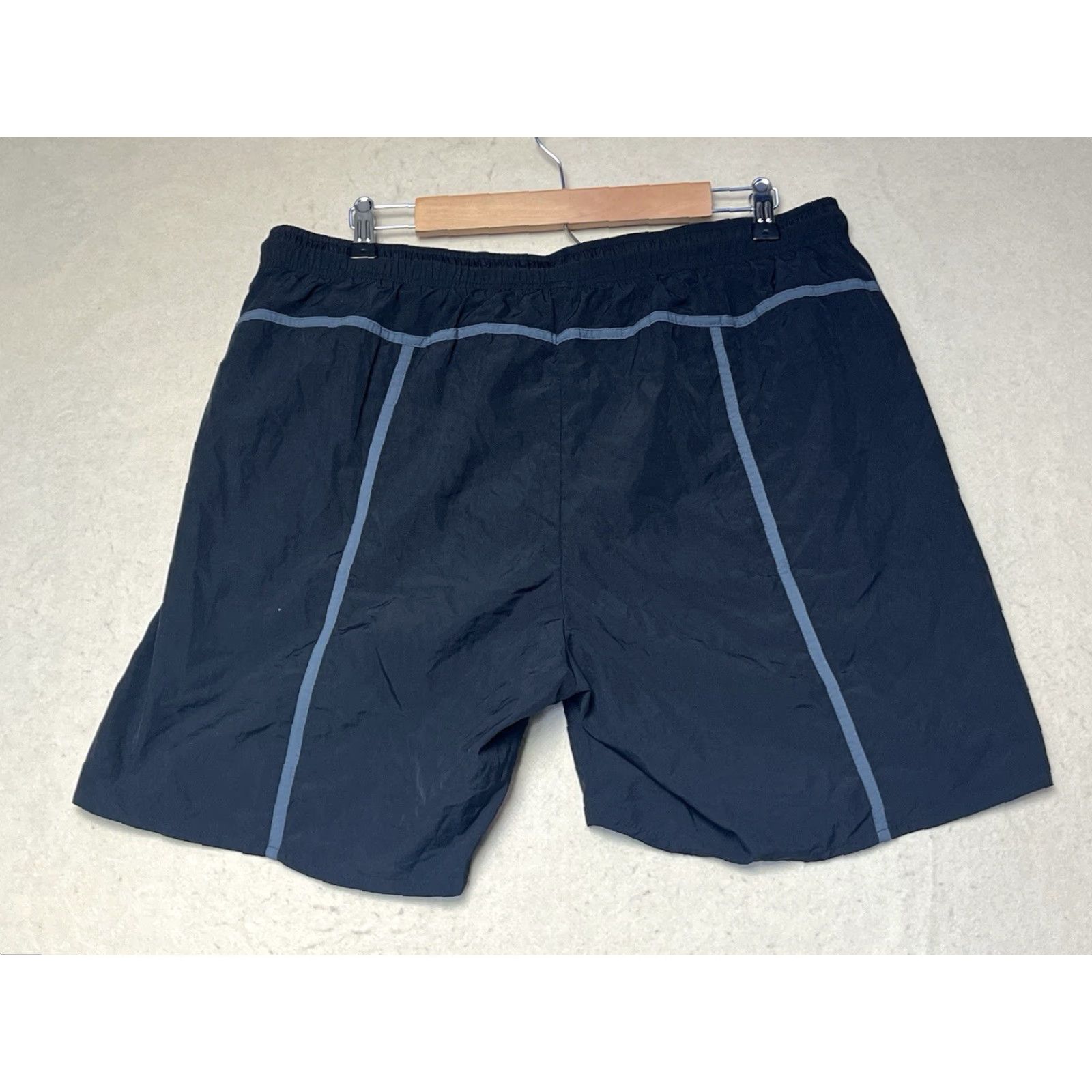 Vintage NWT Arena Shorts Black Drawstring Lined Trainer Men's size 3XL Size US 39 - 2 Thumbnail