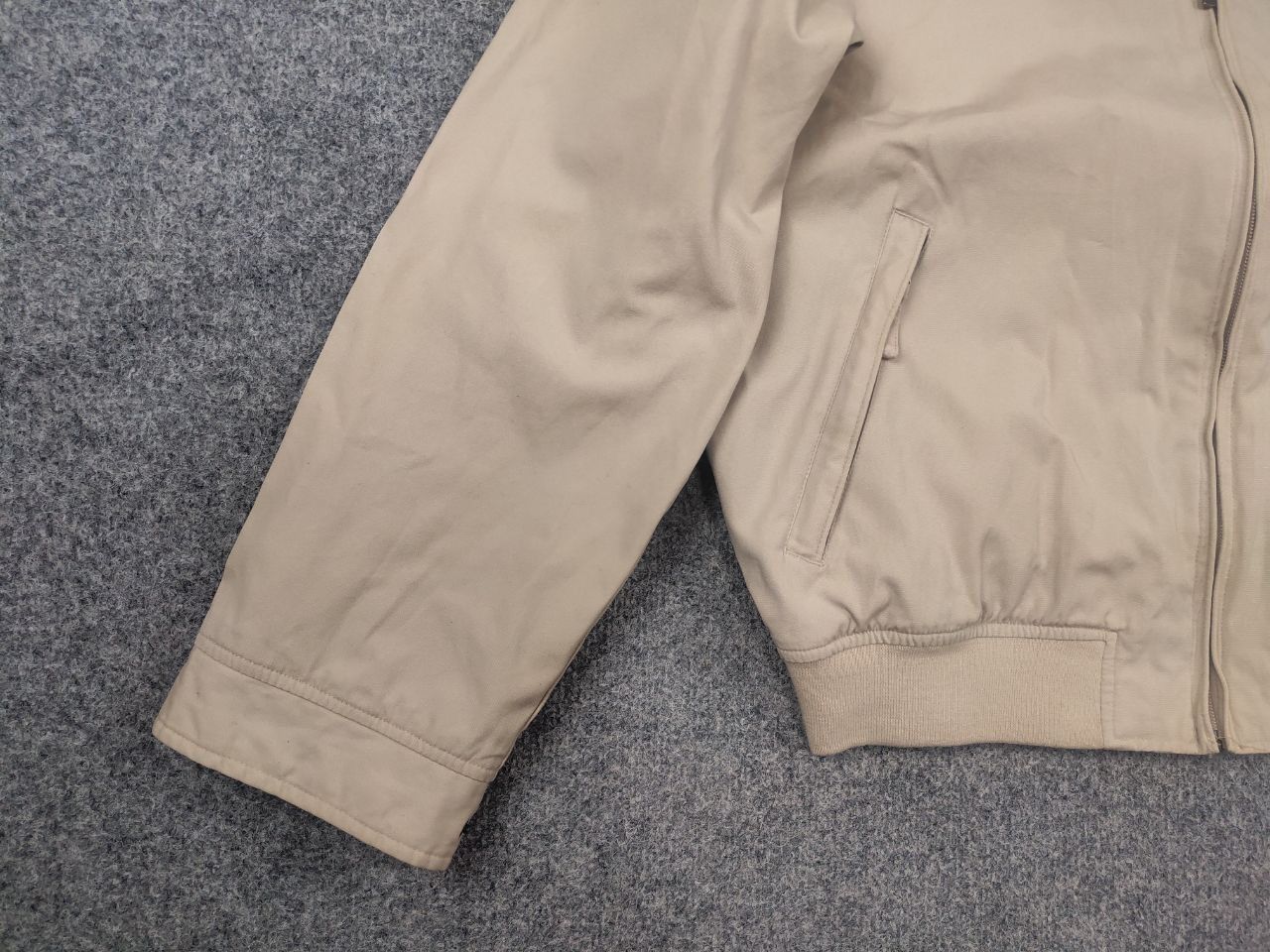 Gant Gant Classic Logo Beige Zip Bomber Jacket Vintage Style Size US L / EU 52-54 / 3 - 4 Thumbnail