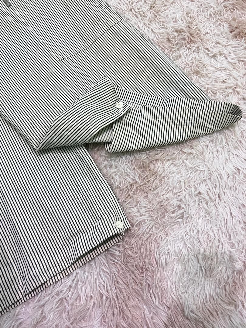 Issey Miyake Vintage 90’s Issey Miyake Hickory Denim Apron Pants Size ONE SIZE - 4 Thumbnail