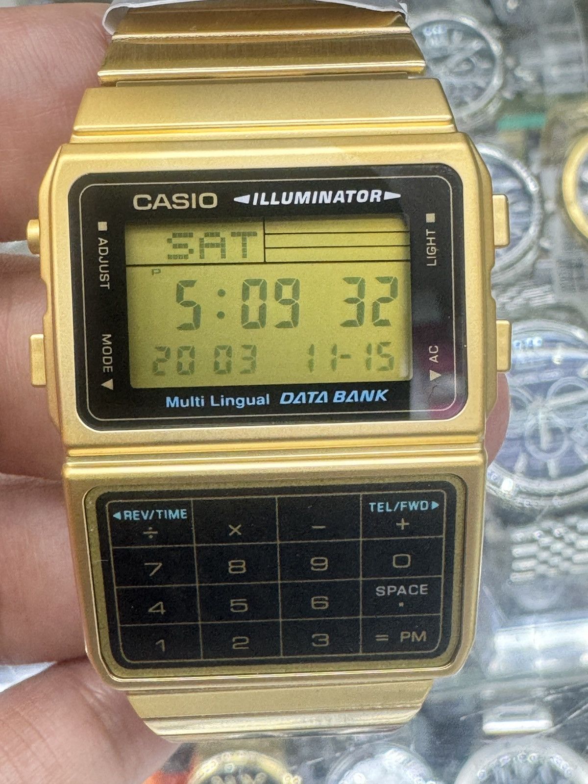 Casio CASIO Calculator watch for UNISEX Size in Stainless Steel Size 34 - 1 Thumbnail