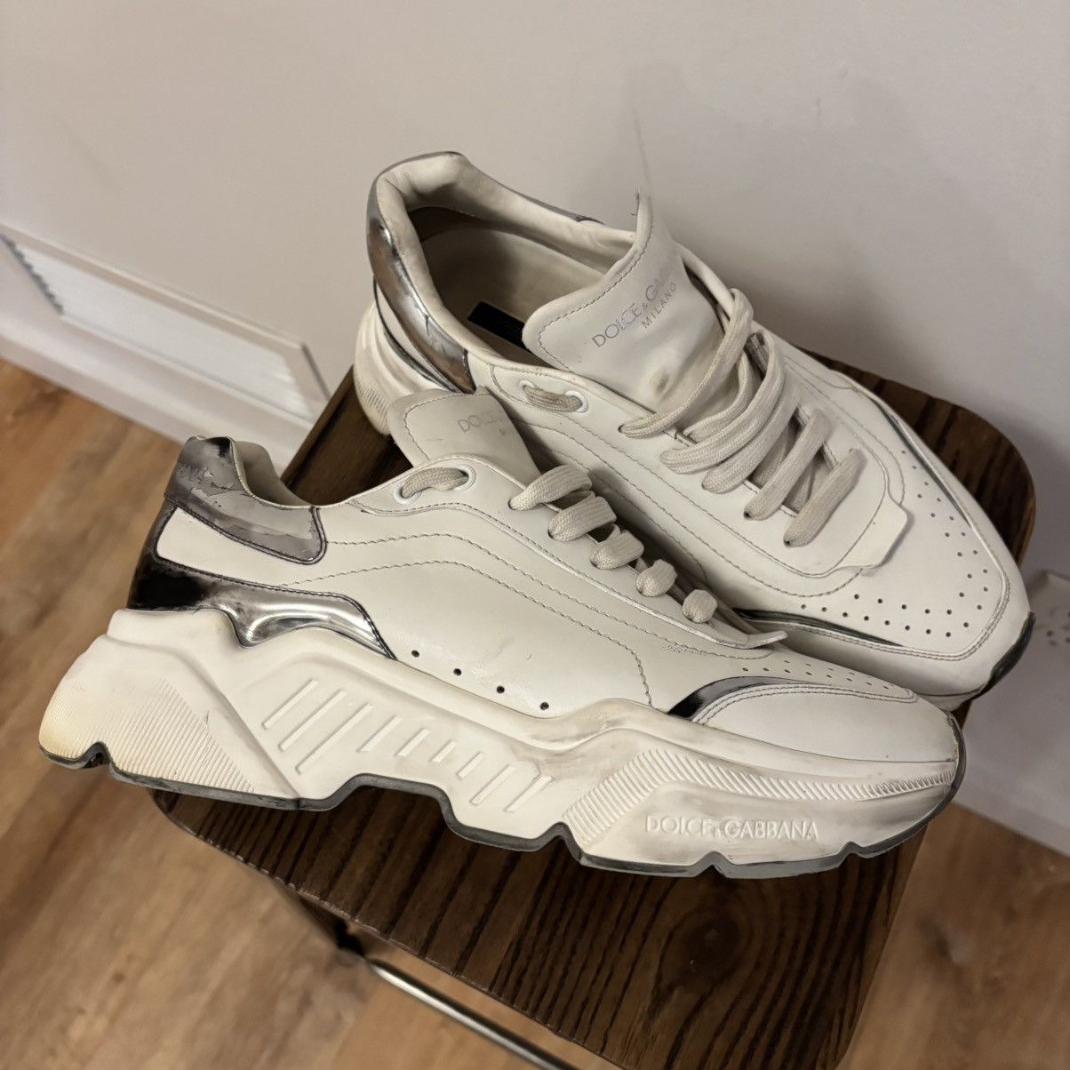 Dolce & Gabbana Dolce and Gabbana day master sneakers size 43.5 Size US 10.5 / EU 43-44 - 1 Thumbnail