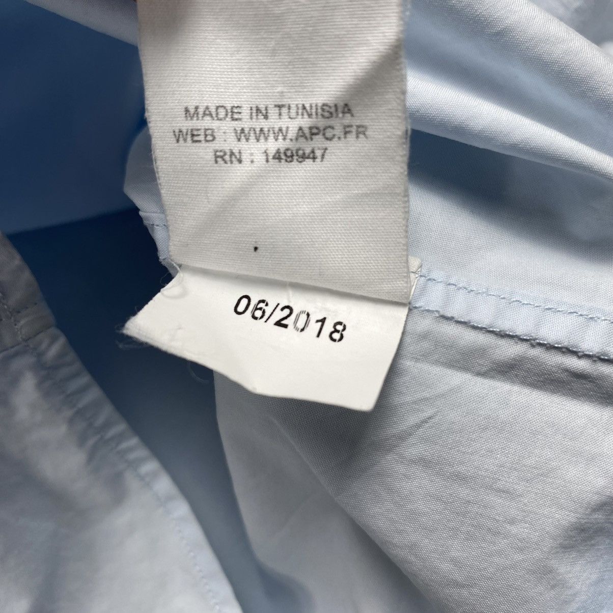 A.P.C. × Vintage Vintage A.P.C. 90’s Y2K Shirt Size US M / EU 48-50 / 2 - 5 Thumbnail