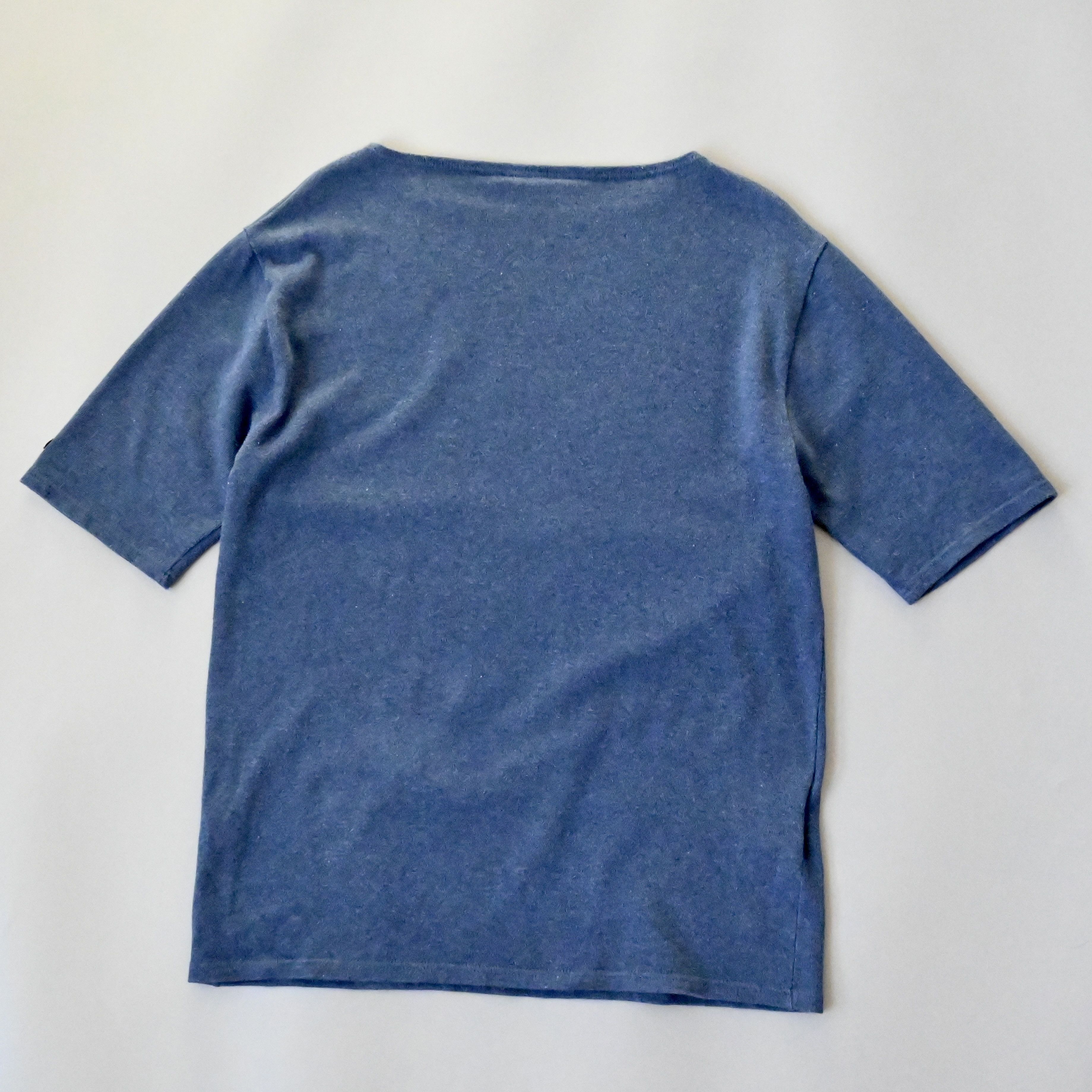 Saint James SAINT JAMES heavyweight cotton shirt, heather blue, 4 Size US M / EU 48-50 / 2 - 4 Thumbnail