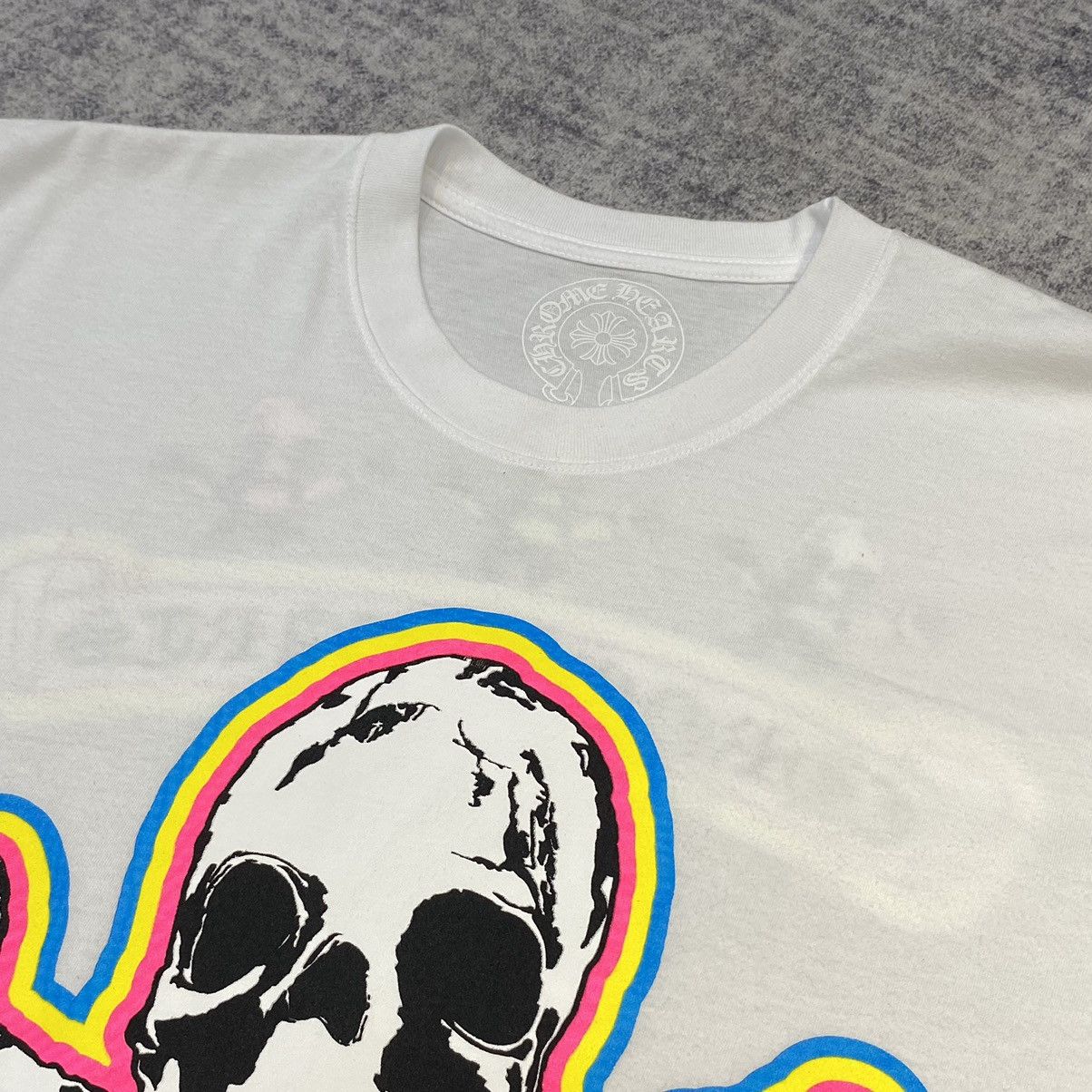 Chrome Hearts CHROME HEARTS Foti Harris Teeter Tee Shirt WHITE Size US M / EU 48-50 / 2 - 2 Thumbnail
