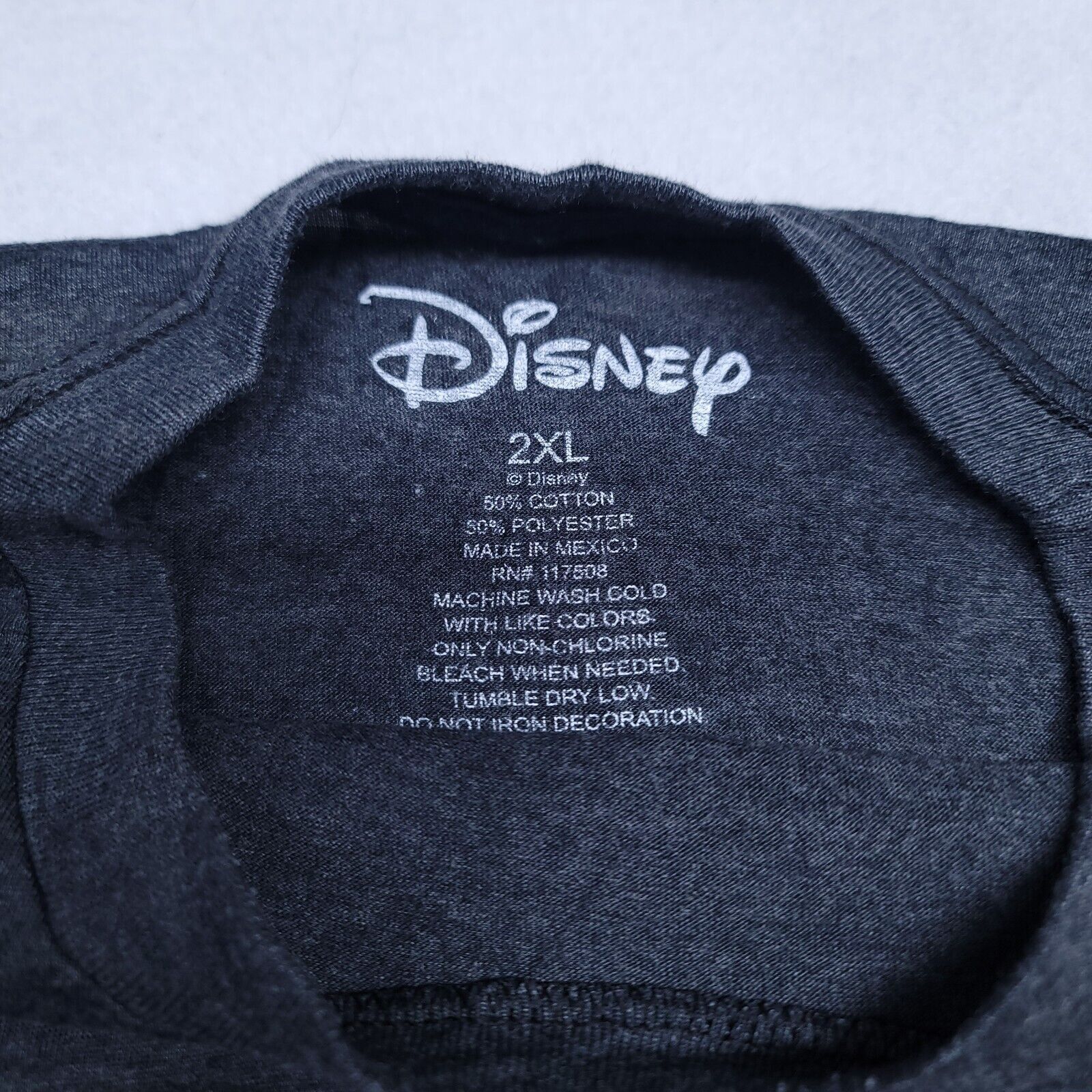 Disney Disney Mickey Mouse Graphic Pullover Shirt Men Size 2XL Gray Size XXL / US 16-18 / IT 52-54 - 4 Thumbnail