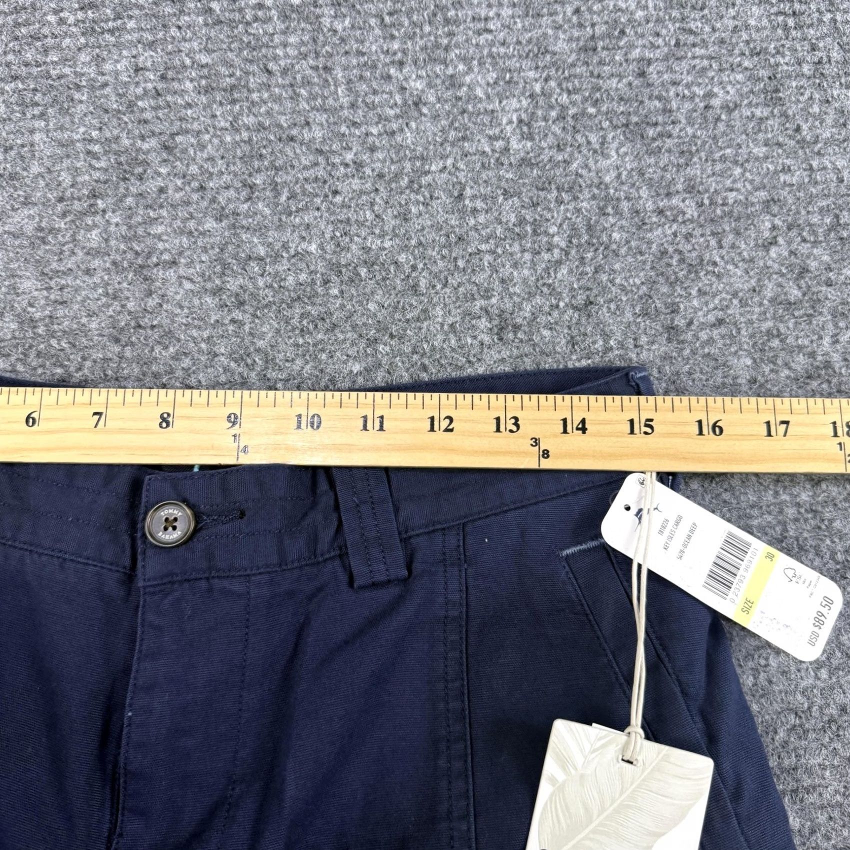 Tommy Bahama Tommy Bahama Cargo Shorts Mens 30 Ocean Deep Blue Key Isles New Casual Size US 30 / EU 46 - 7 Thumbnail