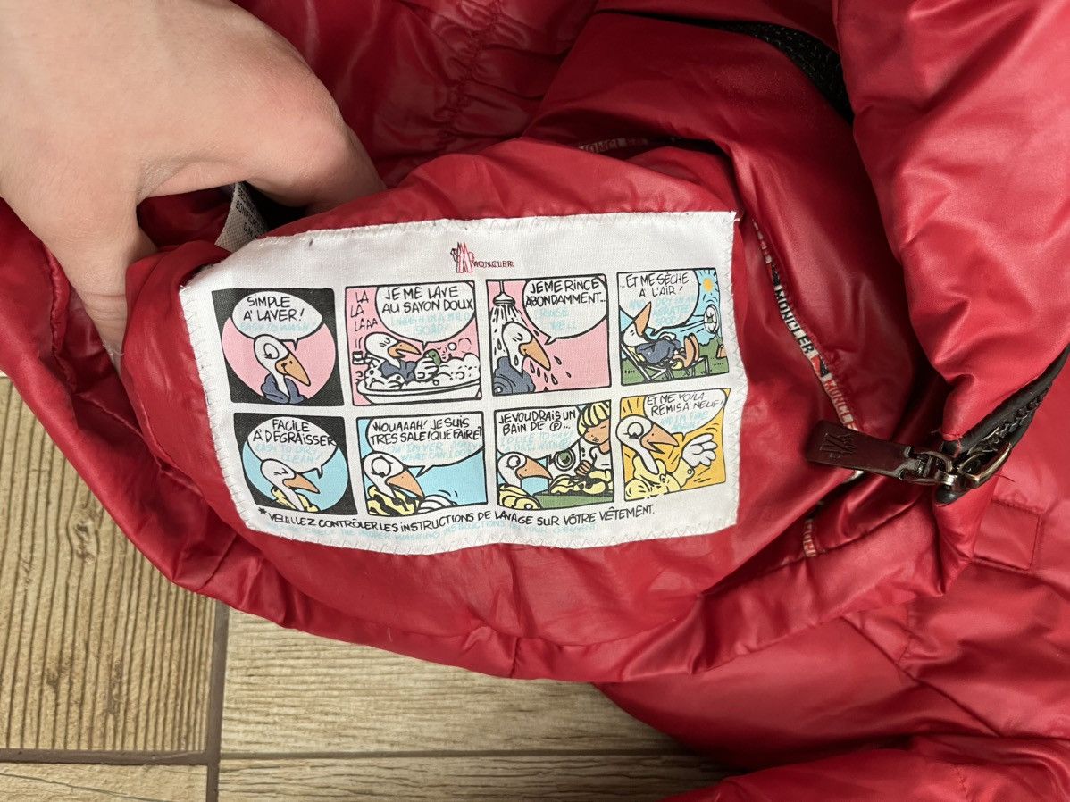 Moncler Moncler Red Down Jacket / Puffer Jacket Size M / US 6-8 / IT 42-44 - 8 Thumbnail