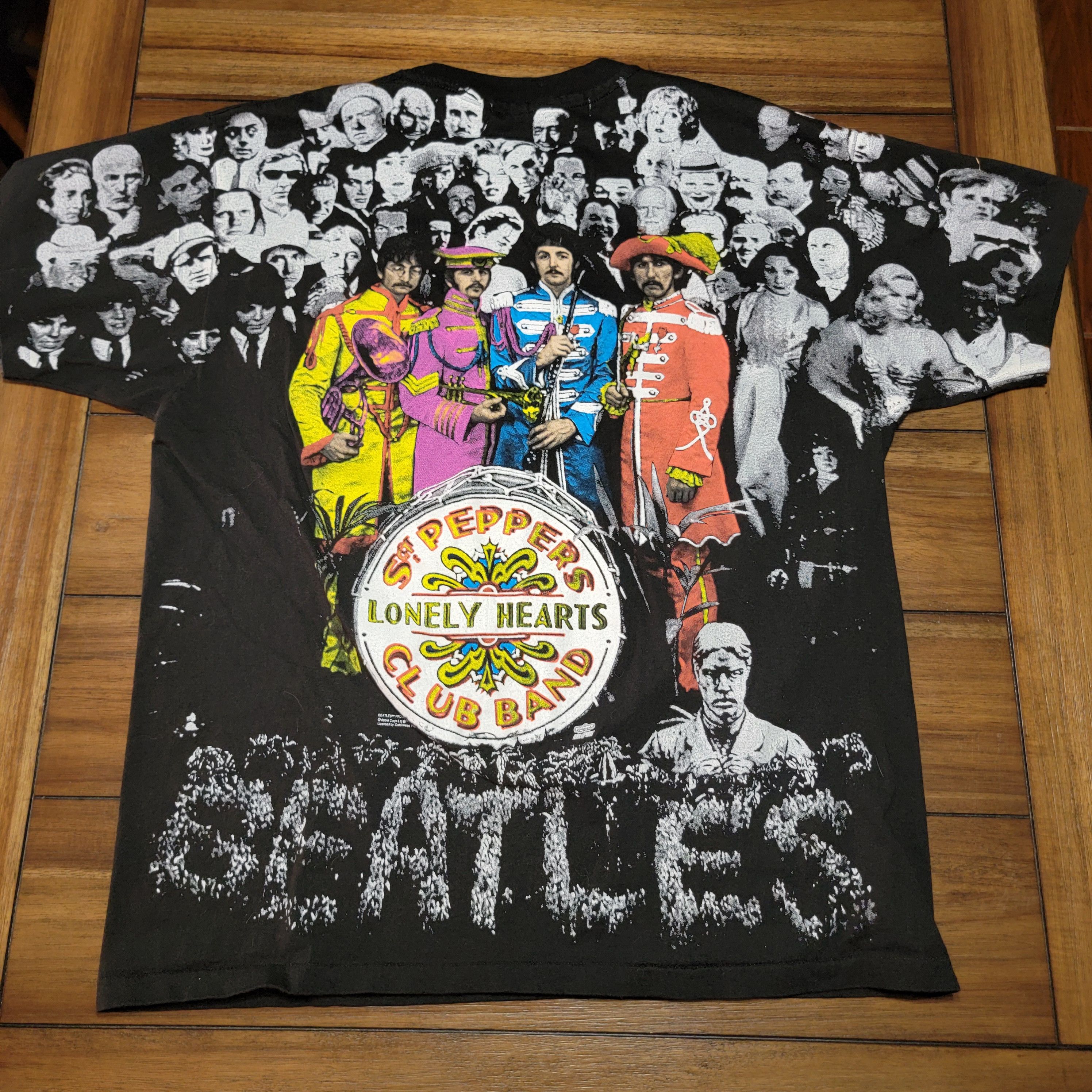 Hanes The Beatles SS Unisex Tee Sgt. Pepper's Album Cover - XL Size US XL / EU 56 / 4 - 3 Thumbnail