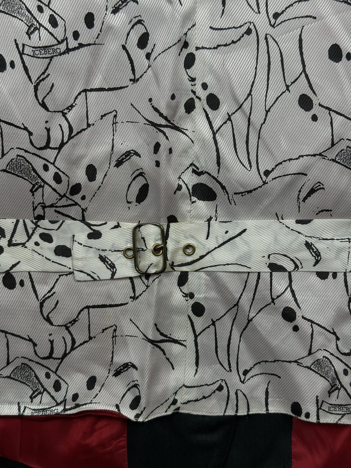 Iceberg Vintage Iceberg x Disney 101 Dalmatians Dog Embroidered Vest Size 44R - 12 Thumbnail