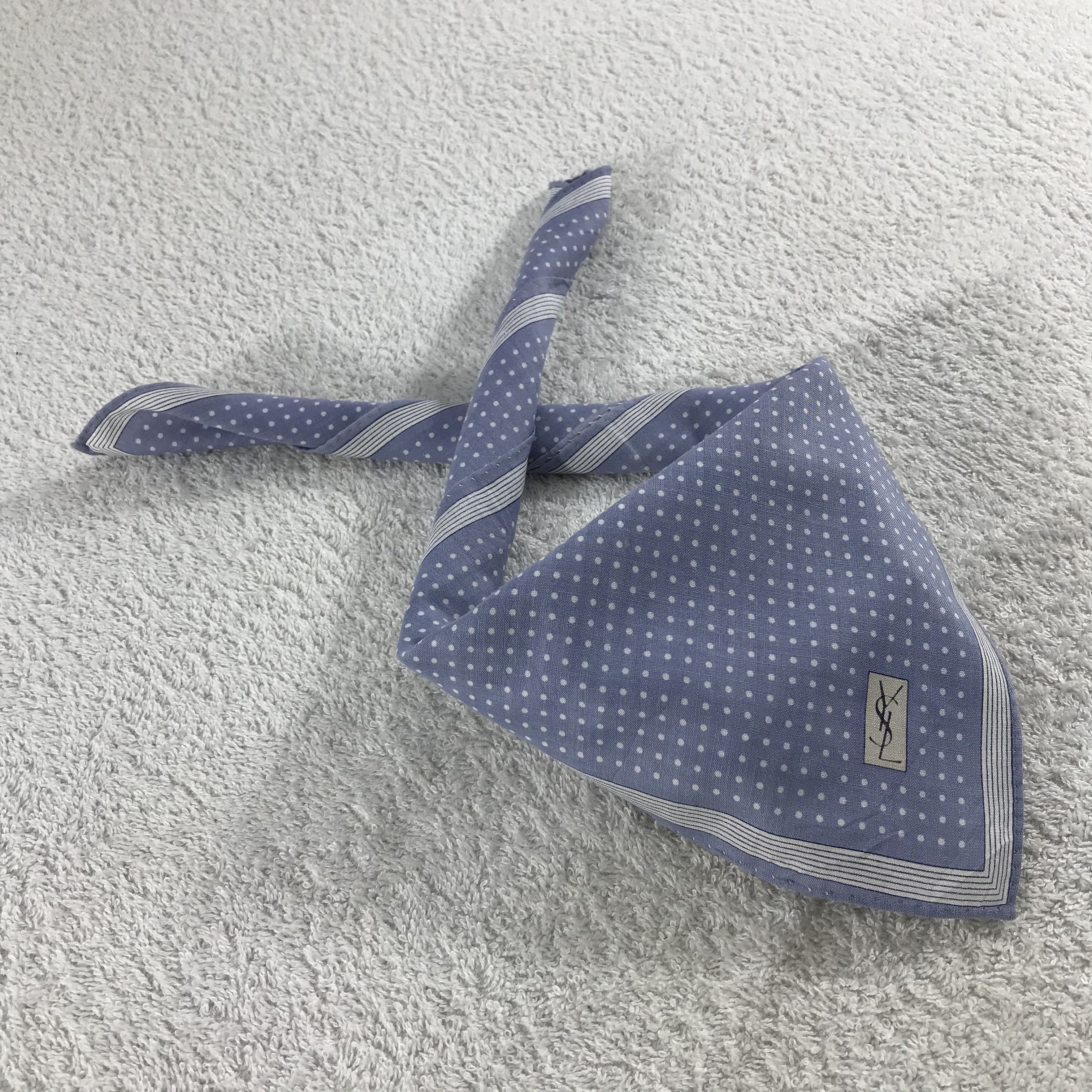 Vintage × Yves Saint Laurent Yves Saint Laurent Bandana / Handkerchief /Neckerchief -S150 Size ONE SIZE - 4 Thumbnail