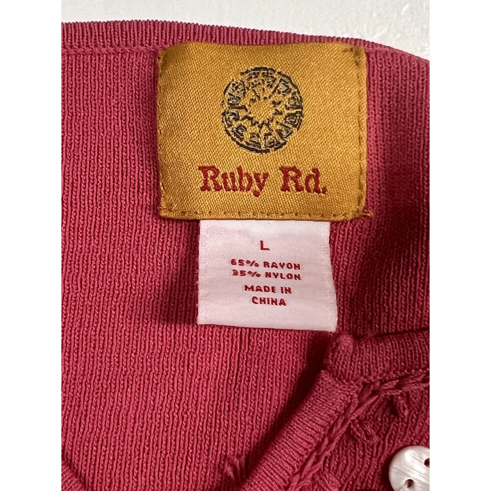 Vintage Ruby Road Pullover Sweater Women’s L NWT Red Size L / US 10 / IT 46 - 7 Thumbnail