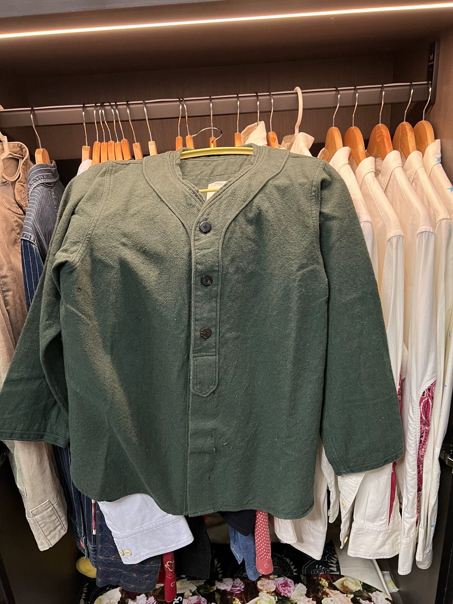 Visvim visvim Dugout Shirt 16aw Green Size US M / EU 48-50 / 2 - 1 Preview