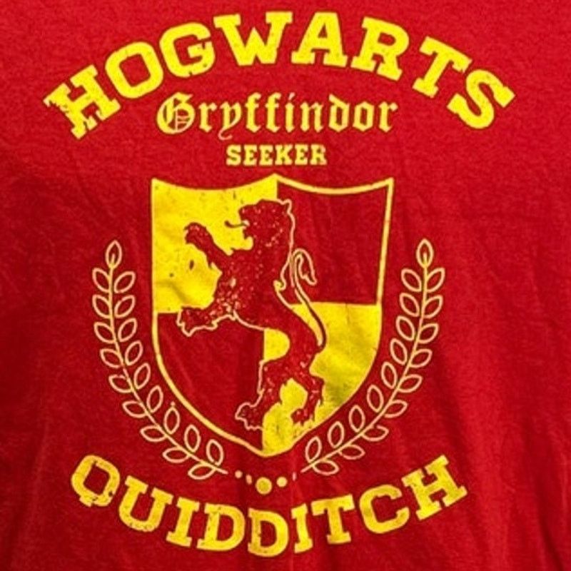 Gildan Harry Potter Mens Large Hogwarts Seeker Cotton Tee Shirt Size US L / EU 52-54 / 3 - 2 Thumbnail