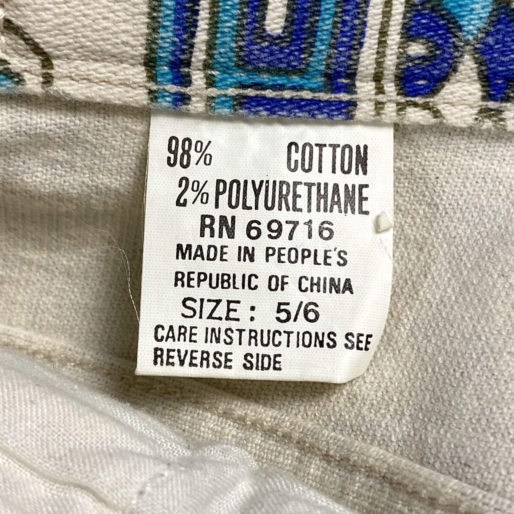 Vintage VTG JeanJer Jeans Women Juniors 25" Waist 28.5" Inseam Blue 80s Tribal Pattern Tapered Jeans Size 5/6 Size 27" / US 4 / IT 40 - 5 Thumbnail