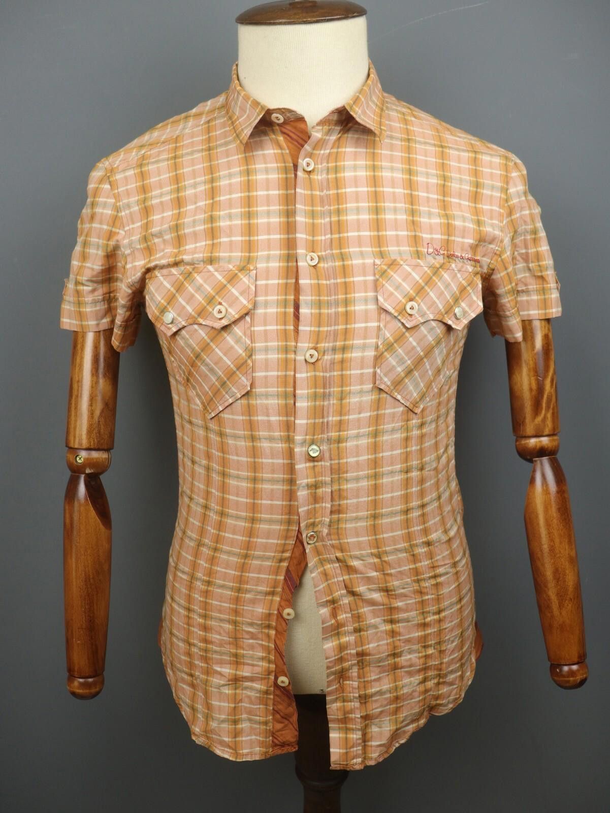Dolce & Gabbana Dolce & Gabbana Roll Tab Sleeve Button-Up Shirt Size 48 Size US M / EU 48-50 / 2 - 1 Thumbnail