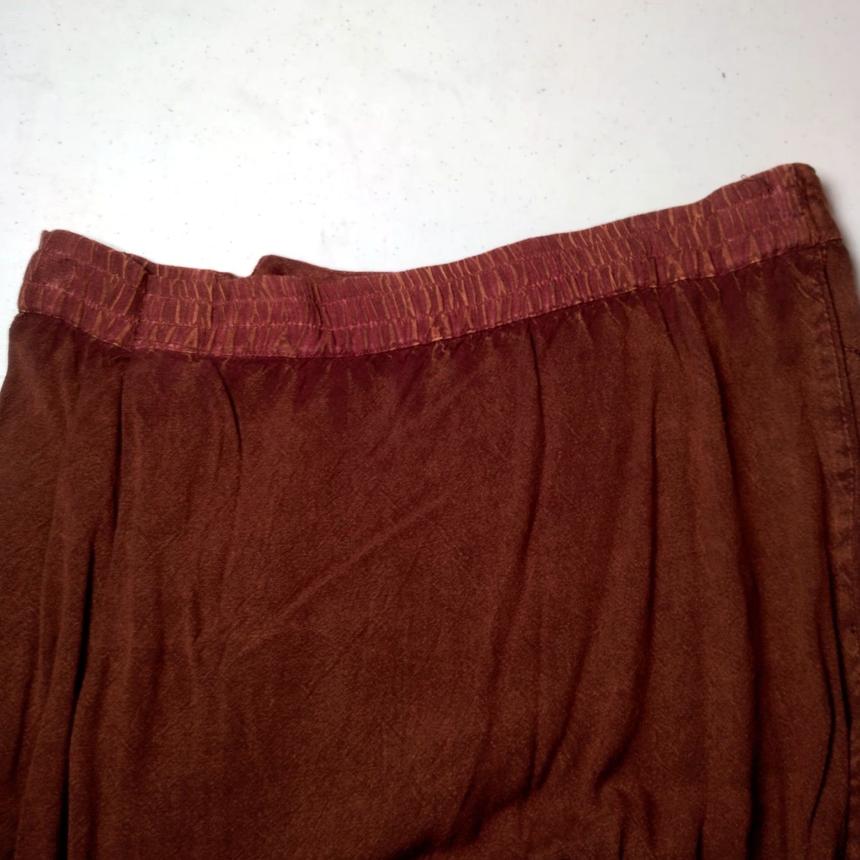 Vintage VINTAGE Speed Limit MPH Brown Maxi Skirt Small Embroidered Bohemian Hippie Whimsical Womens Size 28" / US 6 / IT 42 - 3 Thumbnail