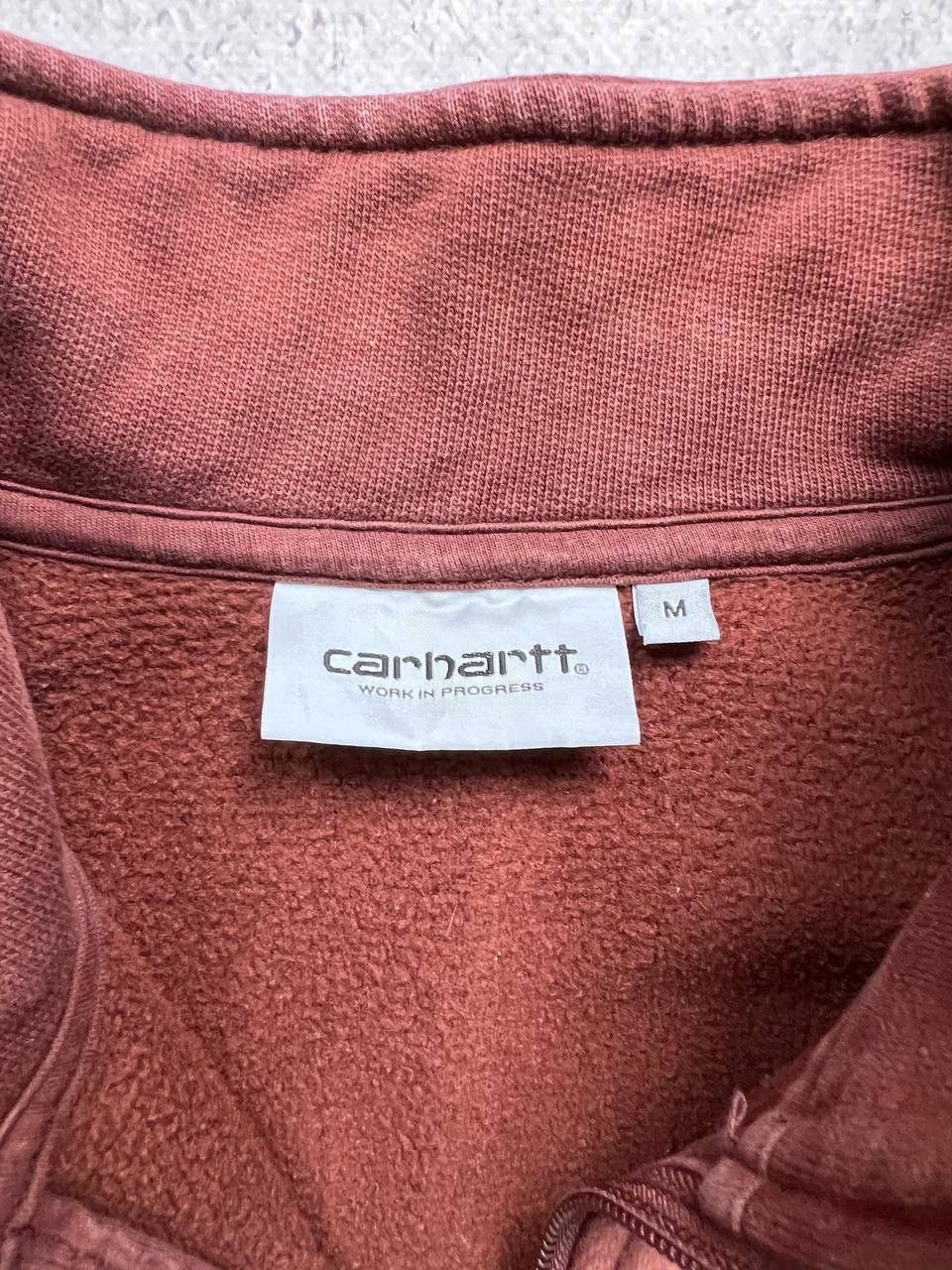 Carhartt × Vintage Y2K BOXY CARHARTT 1/3 zip sweatshirt HOODIE BIG LOGO Size US M / EU 48-50 / 2 - 2 Thumbnail