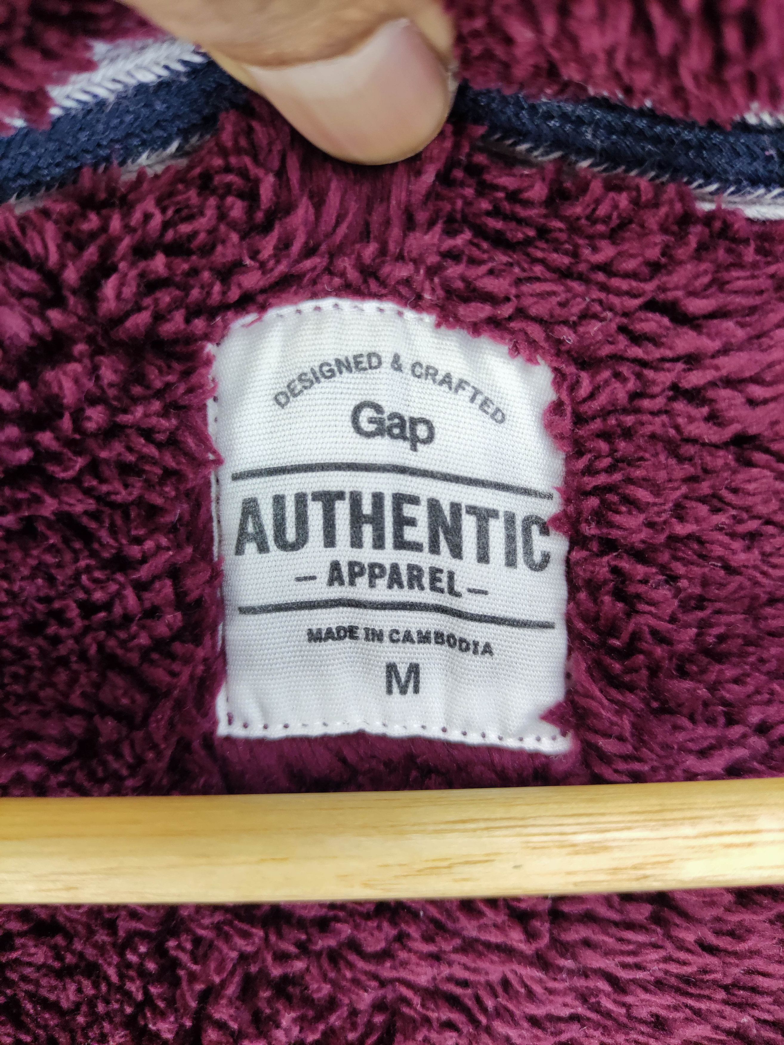 Gap Gap Spell Out PullOver Hoodie Lined Fleece Zipper Size US M / EU 48-50 / 2 - 2 Thumbnail