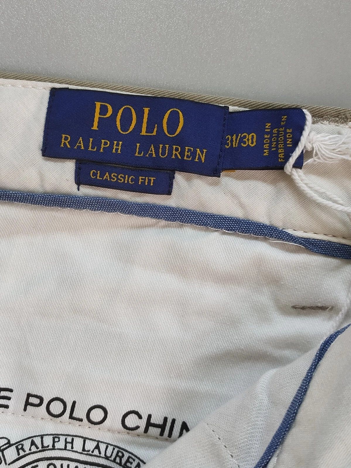 Polo Ralph Lauren Polo Ralph Lauren Classic Fit Chino Pant FTP 0007 Size US 31 - 5 Thumbnail
