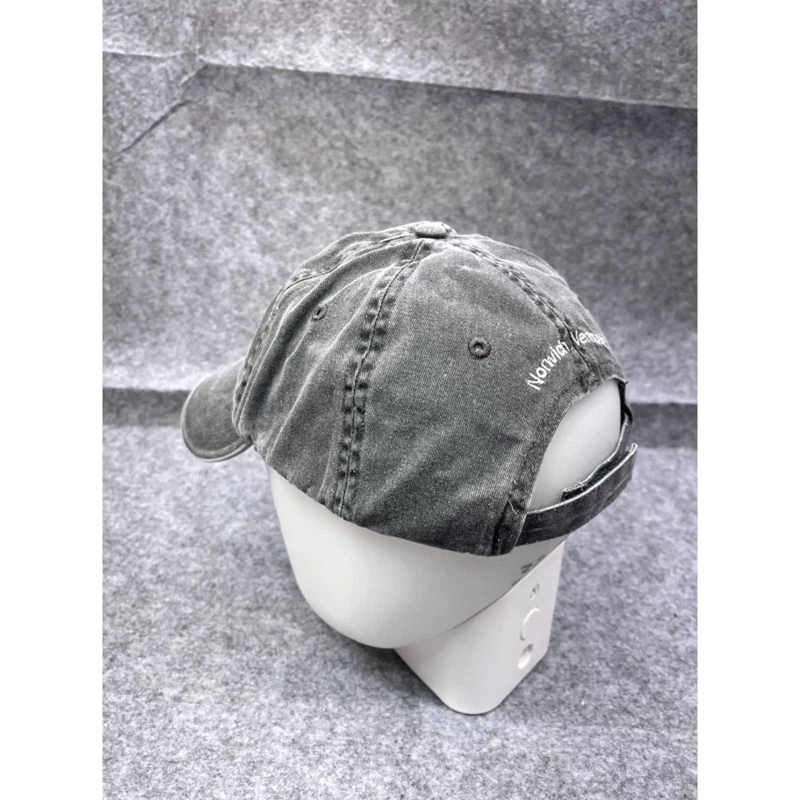 Anvil San & Whit's General Store Hat Cap Strap Back Adult One Size Gray 100% Cotton Size ONE SIZE - 5 Thumbnail