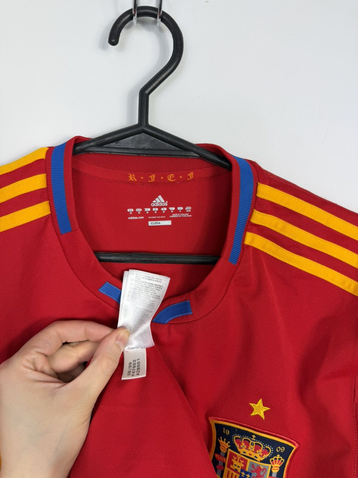 Adidas Adidas Spain 2010/2011 Torres #9 Soccer Jersey Size US M / EU 48-50 / 2 - 4 Thumbnail