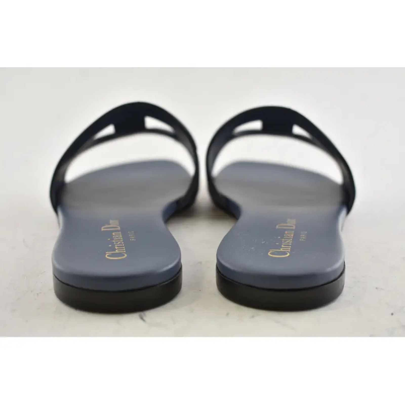 Dior Christian Dior Dway D-Club Blue Leather CD Club Logo Size US 5.5 / IT 35.5 - 11 Thumbnail