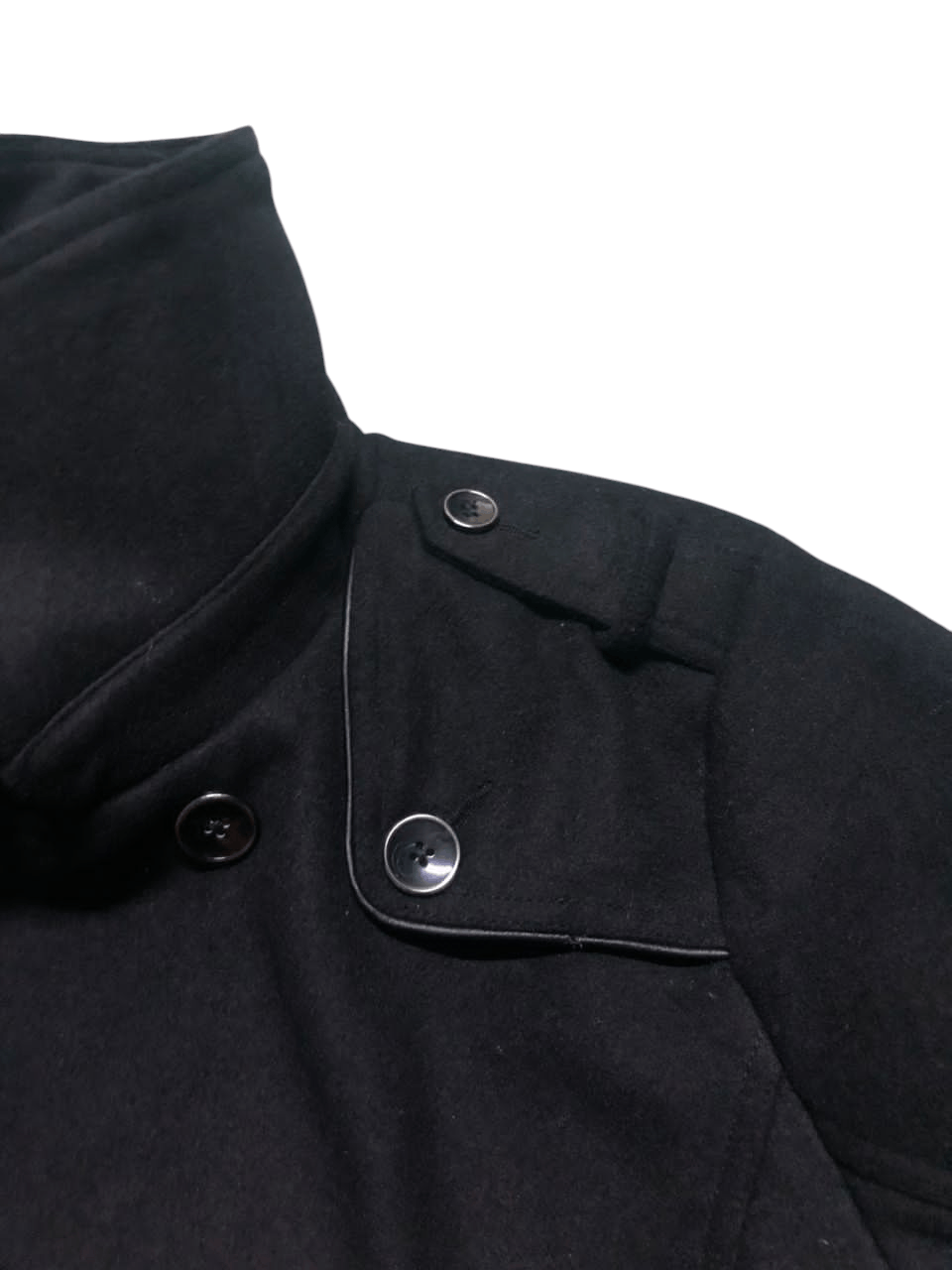 14th Addiction × If Six Was Nine × Japanese Brand Y2K In The Attic Double Collar Double Breasted Wool Jacket Size US M / EU 48-50 / 2 - 10 Thumbnail