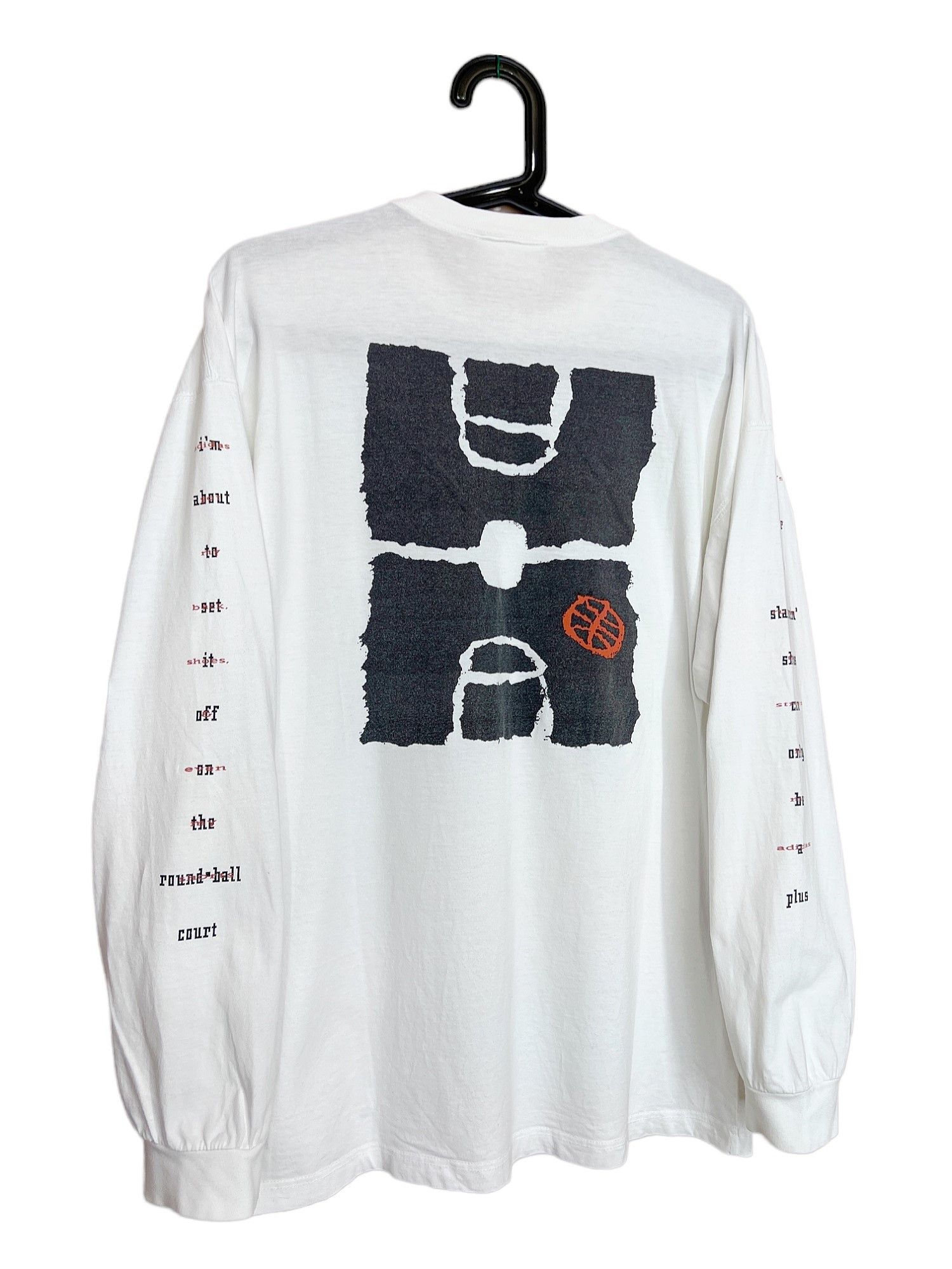 Adidas × NBA × Vintage Vintage Adidas Streetball T-Shirt Long Sleeve Size US M / EU 48-50 / 2 - 15 Thumbnail