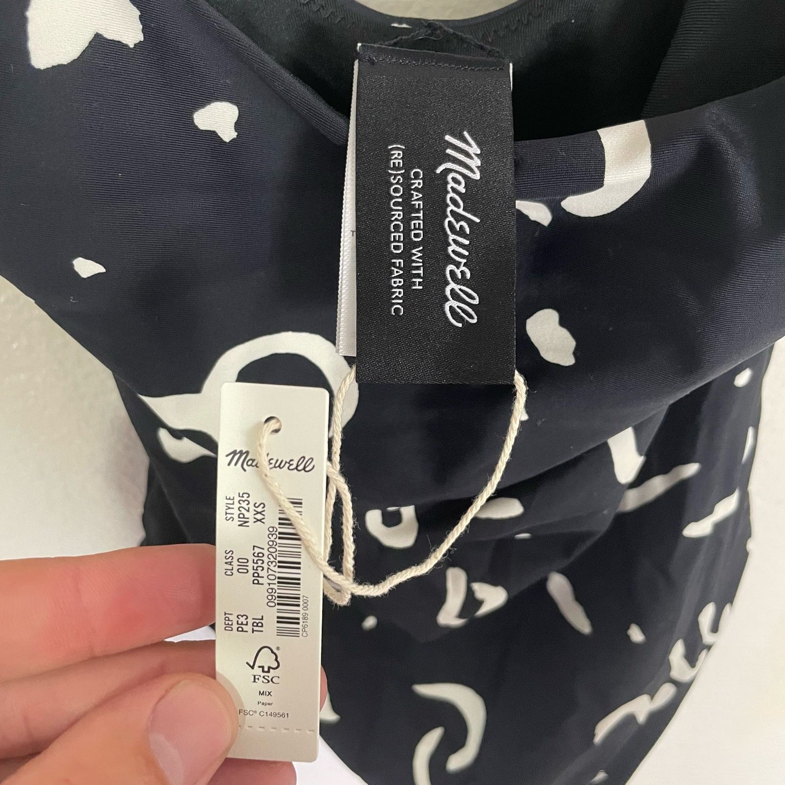 Madewell Madewell One Piece Abstract Summer Swimsuit US Women's XXS Size XS / US 0-2 / IT 36-38 - 4 Thumbnail