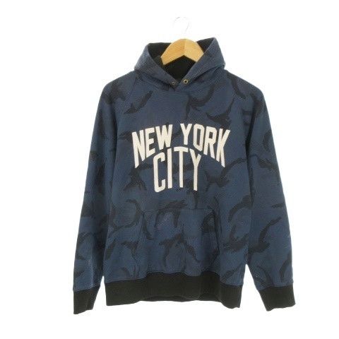 Number (N)ine Number (N)ine Gotham City Hoodie - Navy Blue | Grailed