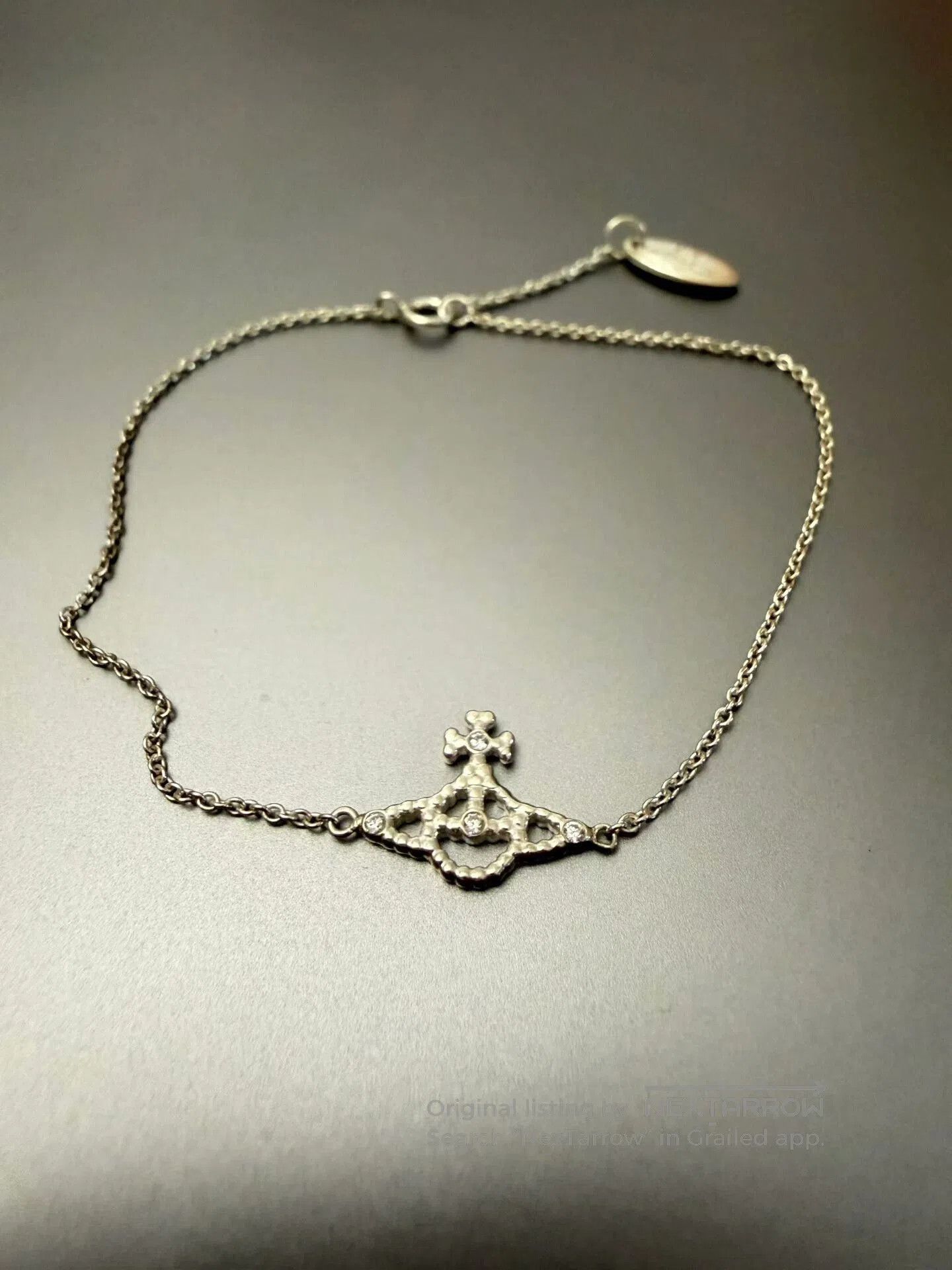 Vivienne Westwood Vivienne Westwood Saturn Silver Bracelet. Size ONE SIZE - 2 Thumbnail