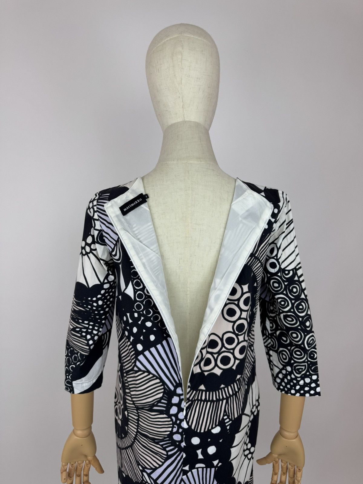 Designer Marimekko Floral Dress Size 34 Size XS / US 0-2 / IT 36-38 - 6 Thumbnail