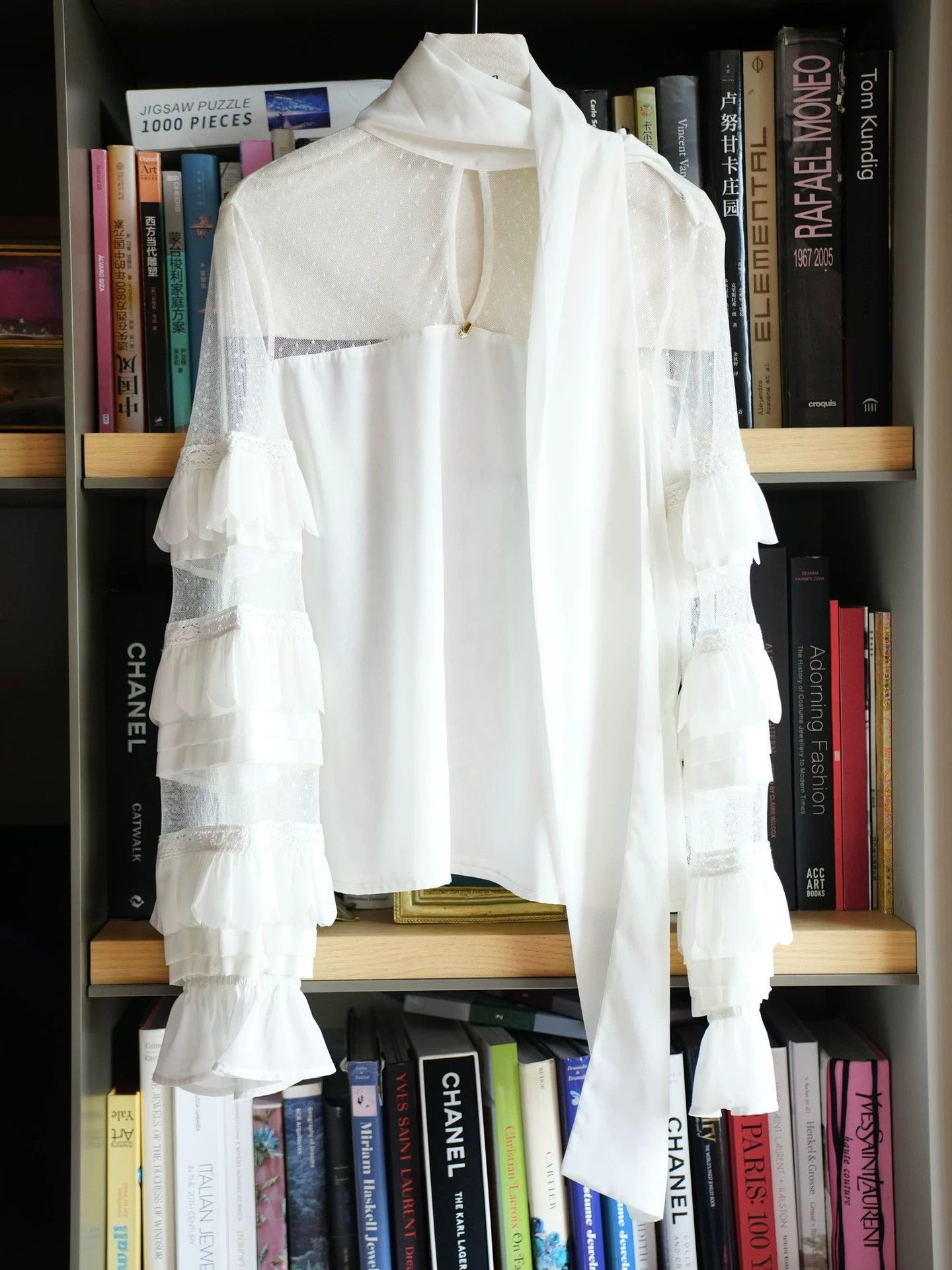 Roberto Cavalli Roberto Cavalli Jellyfish-Lace Shirt Fr38 SM Mint Size XS / US 0-2 / IT 36-38 - 5 Thumbnail