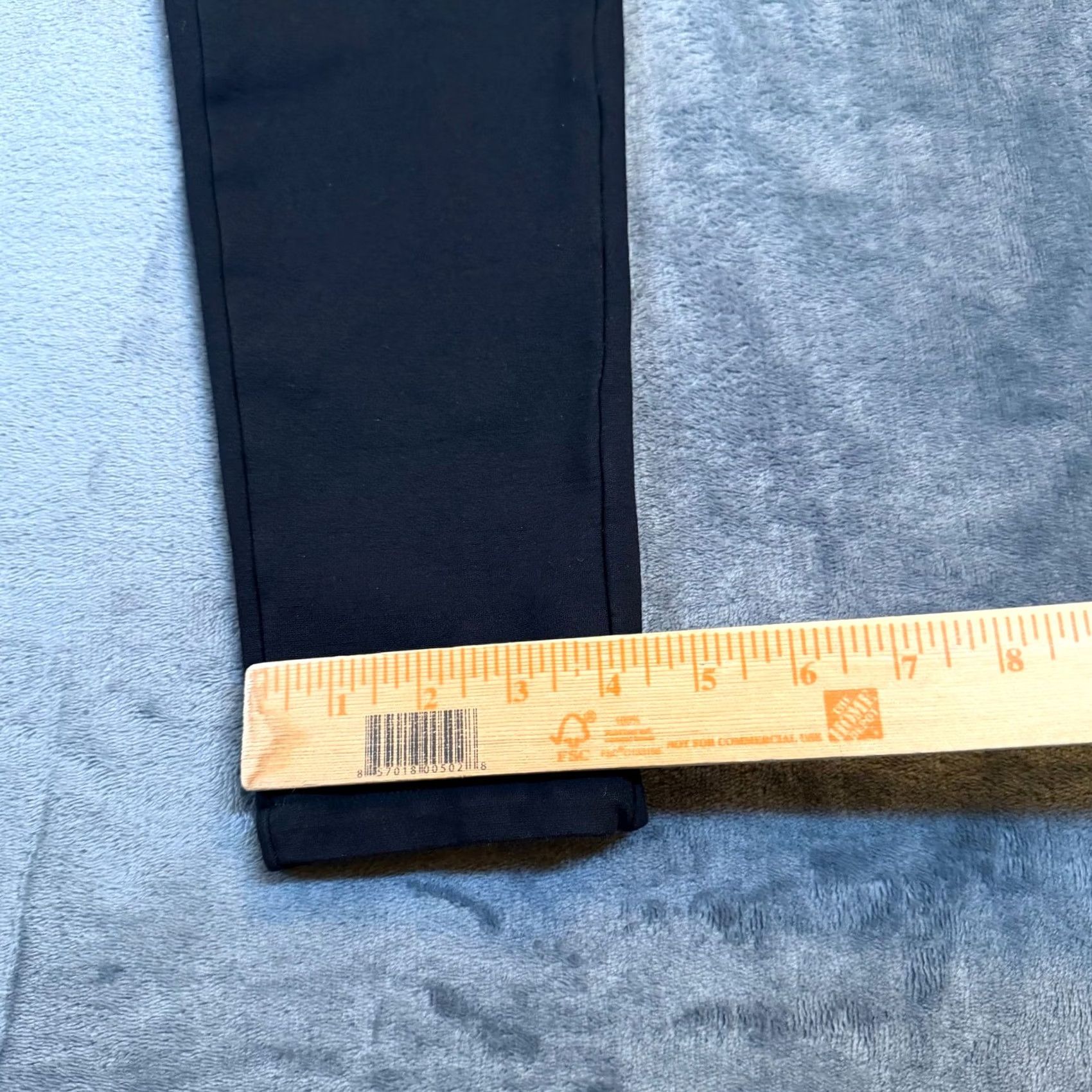 Ann Taylor Ann Taylor Ponte Leggings Womens Medium Black Stretch Pull On Slim Fit Size 32" / US 10 / IT 46 - 7 Thumbnail