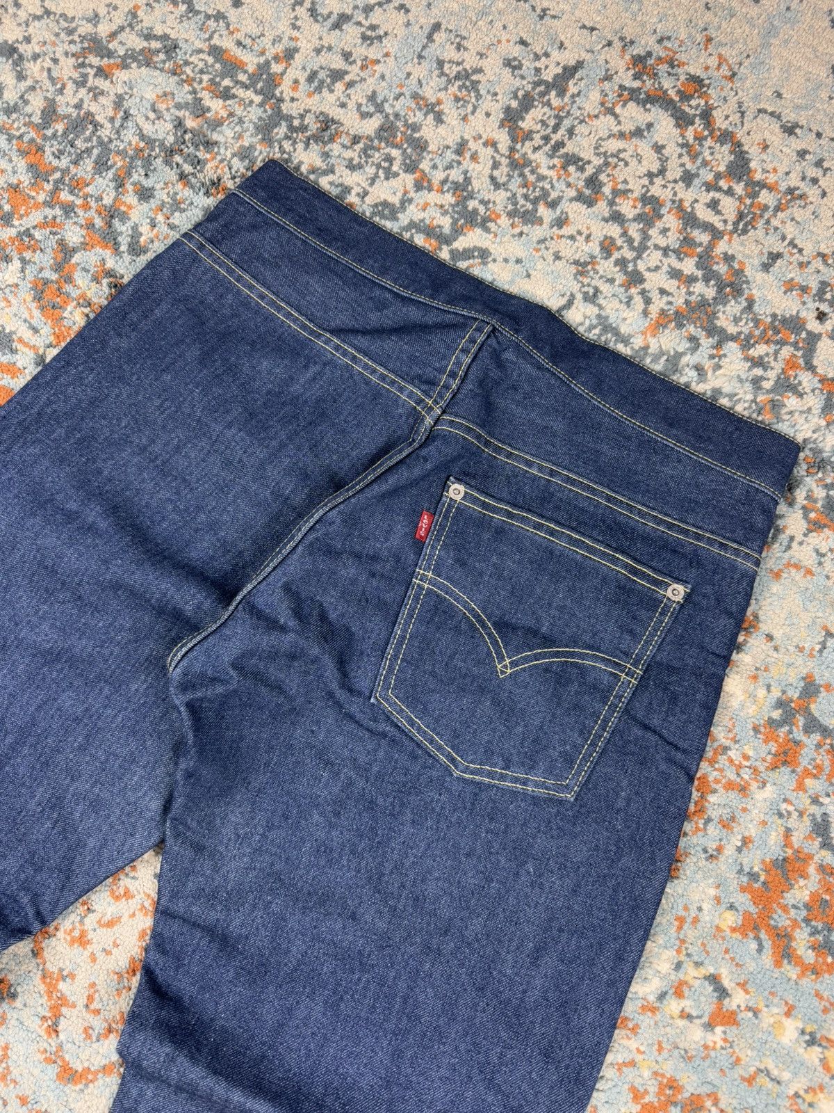 Other Rare Vintage 2000r Levis CoolMax dry raw denim single pocket Size US 30 / EU 46 - 3 Thumbnail