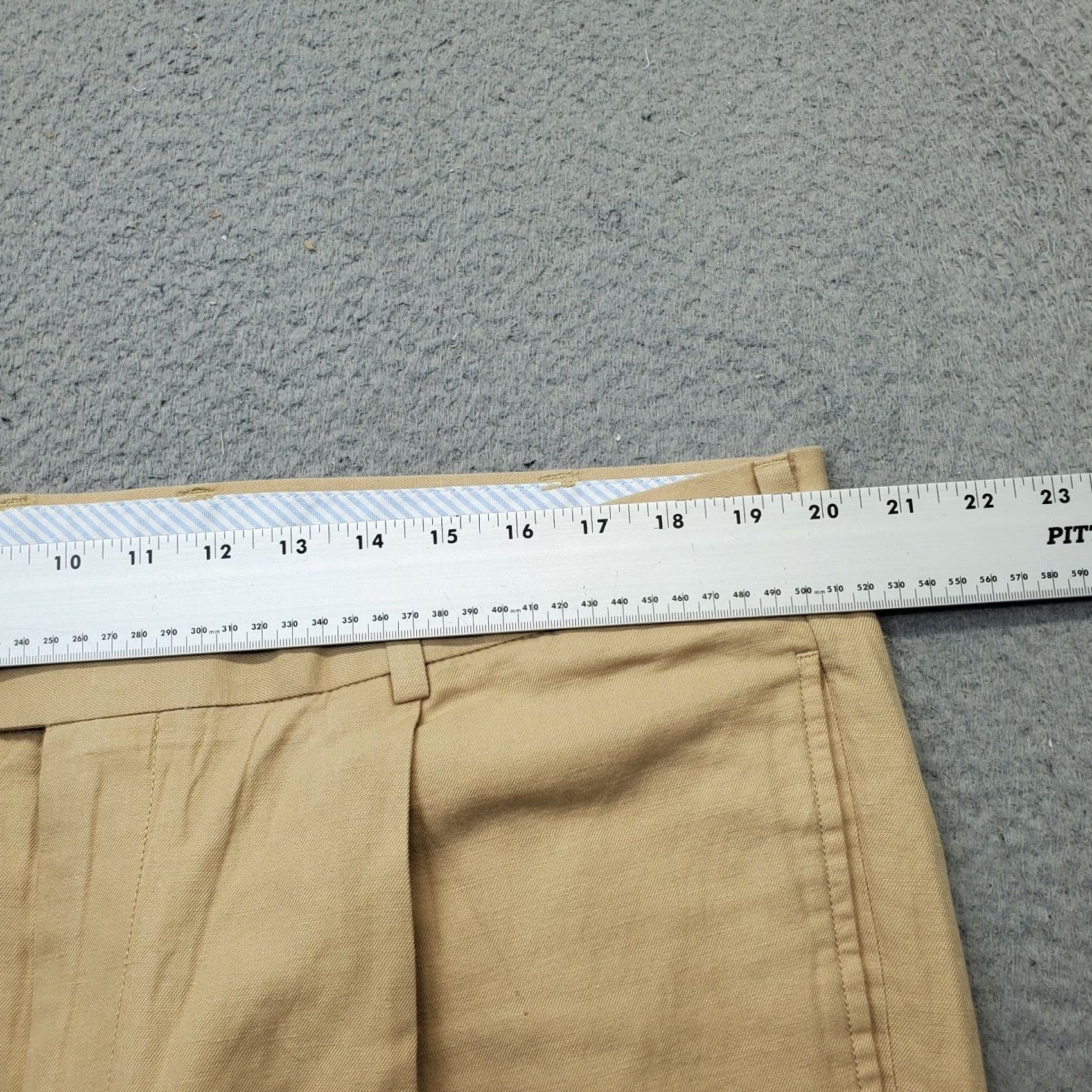 Brooks Brothers Brooks Brothers Mens Straight Chino Pants 38 Tan Pleated Regular Fit casual Business Clothing Size US 38 / EU 54 - 6 Thumbnail