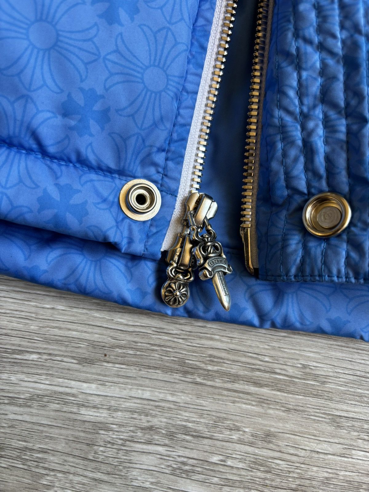 Chrome Hearts Chrome Hearts Blue Monogram Vest Size US L / EU 52-54 / 3 - 4 Thumbnail