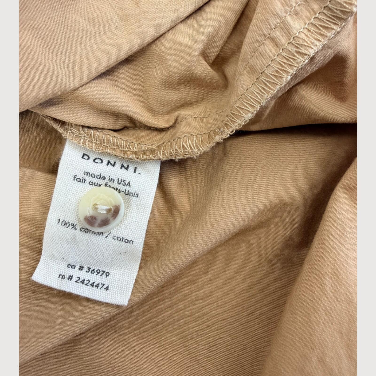 Donna Karan Donni Duo Pop Colorblock Poplin Shirt XS Size XS / US 0-2 / IT 36-38 - 5 Thumbnail