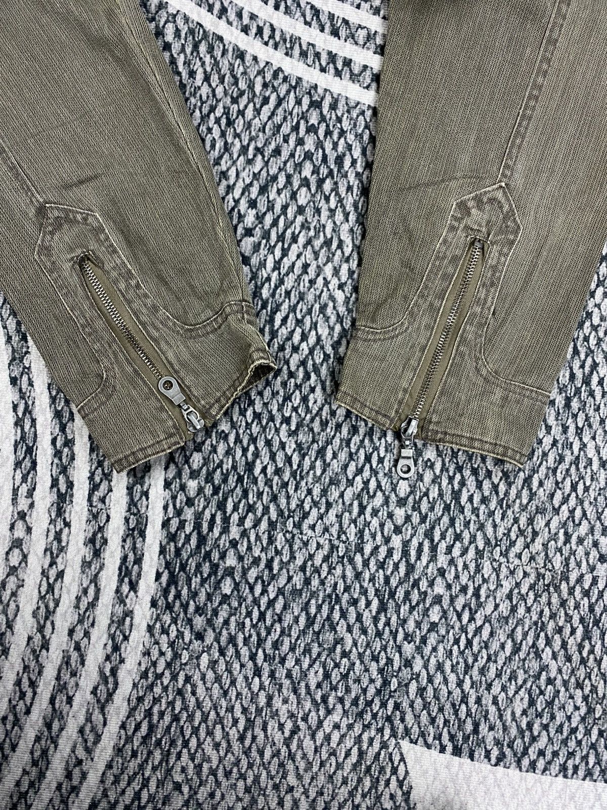 Japanese Brand Nylaus Design Double Pocket Denim Style Zipper Jacket Size US M / EU 48-50 / 2 - 9 Thumbnail