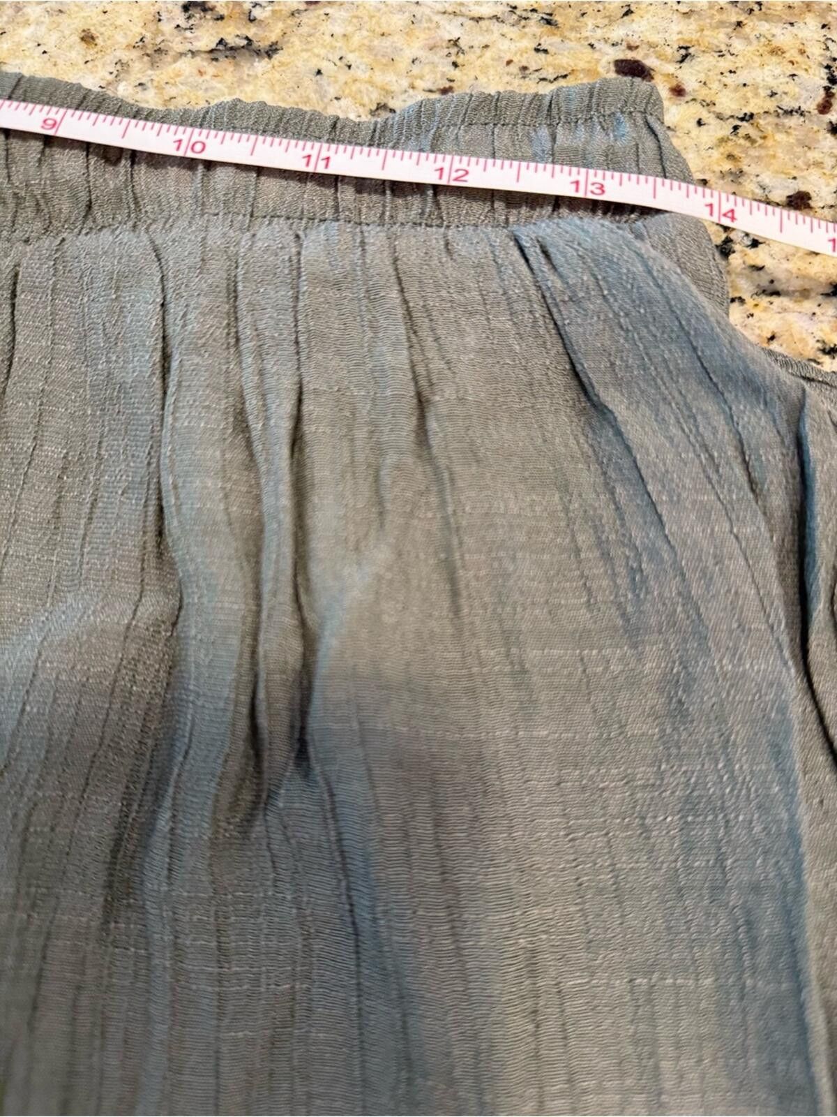 Other Umgee boho gray ruffled mini skirt white lace SZ SM Size 28" / US 6 / IT 42 - 7 Thumbnail
